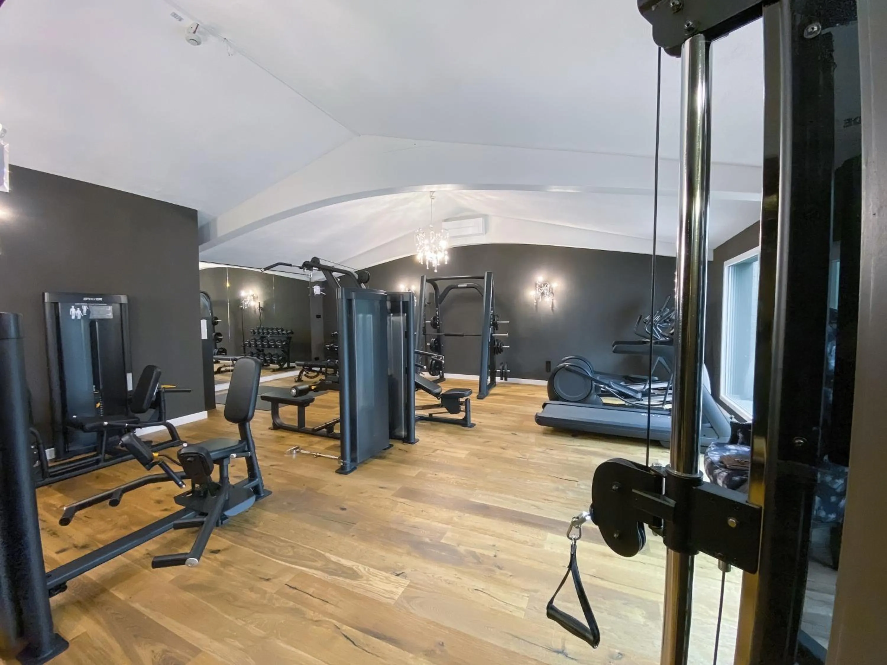 Fitness centre/facilities in Boutiquehotel Goldhahn Bio Sport & Wellness