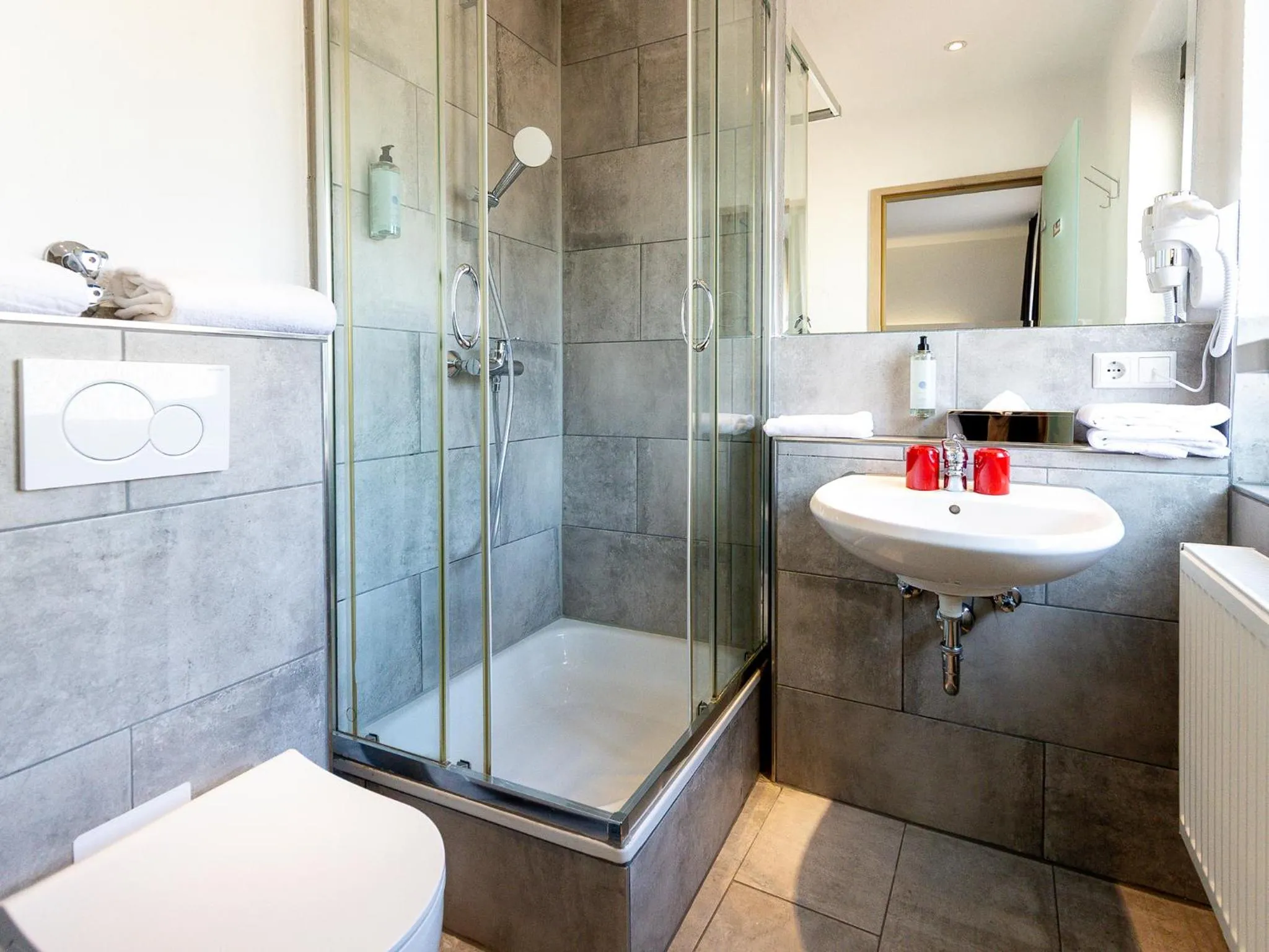 Bathroom in DORMERO Hotel Aalen