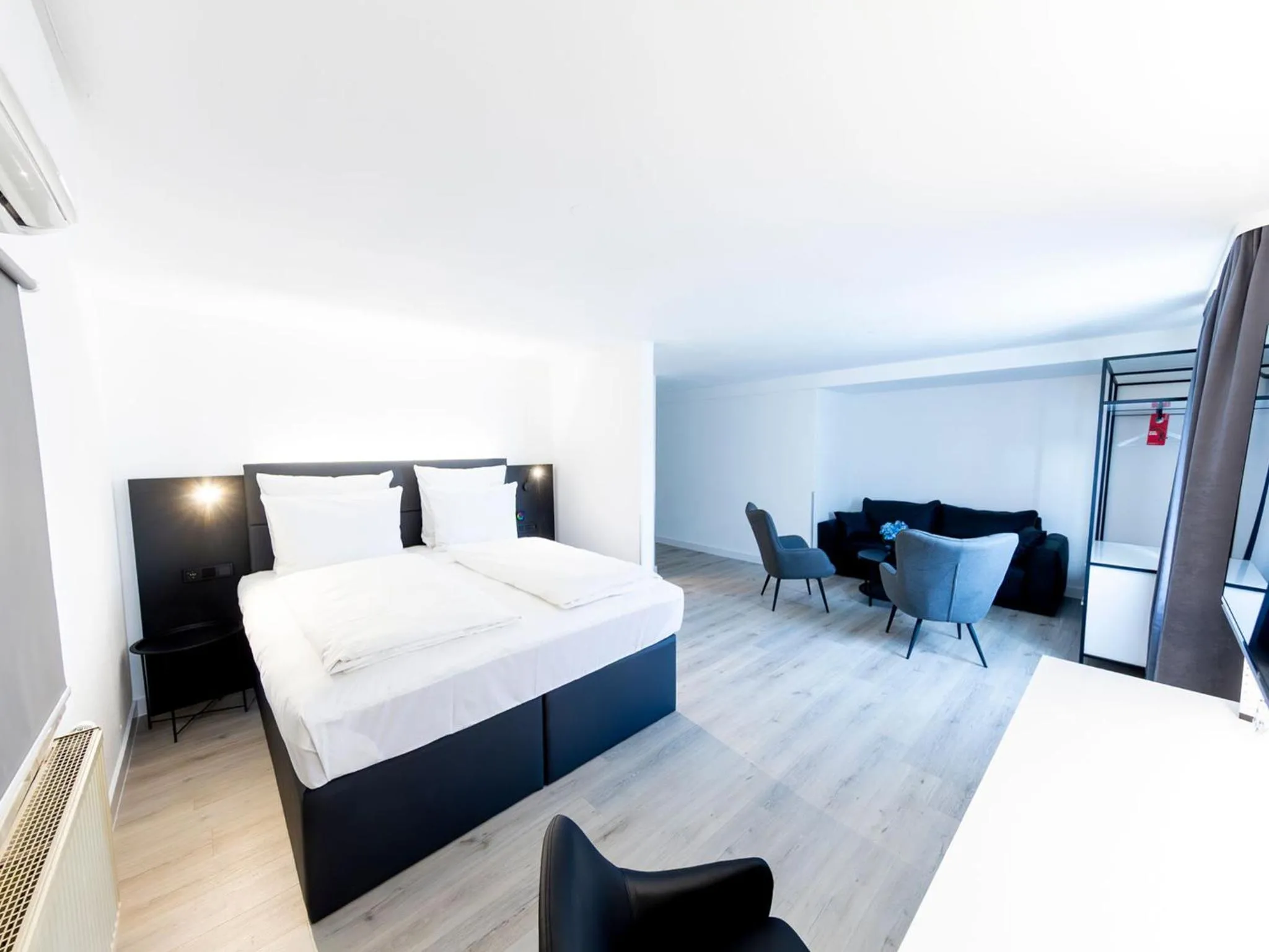 Photo of the whole room, Bed in DORMERO Hotel Aalen