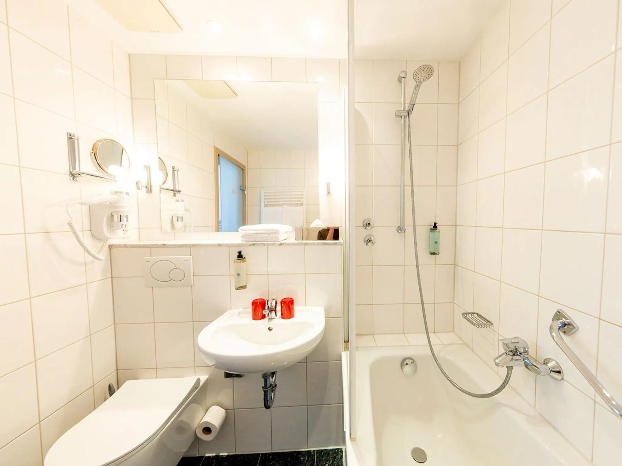 Bathroom in DORMERO Hotel Aalen