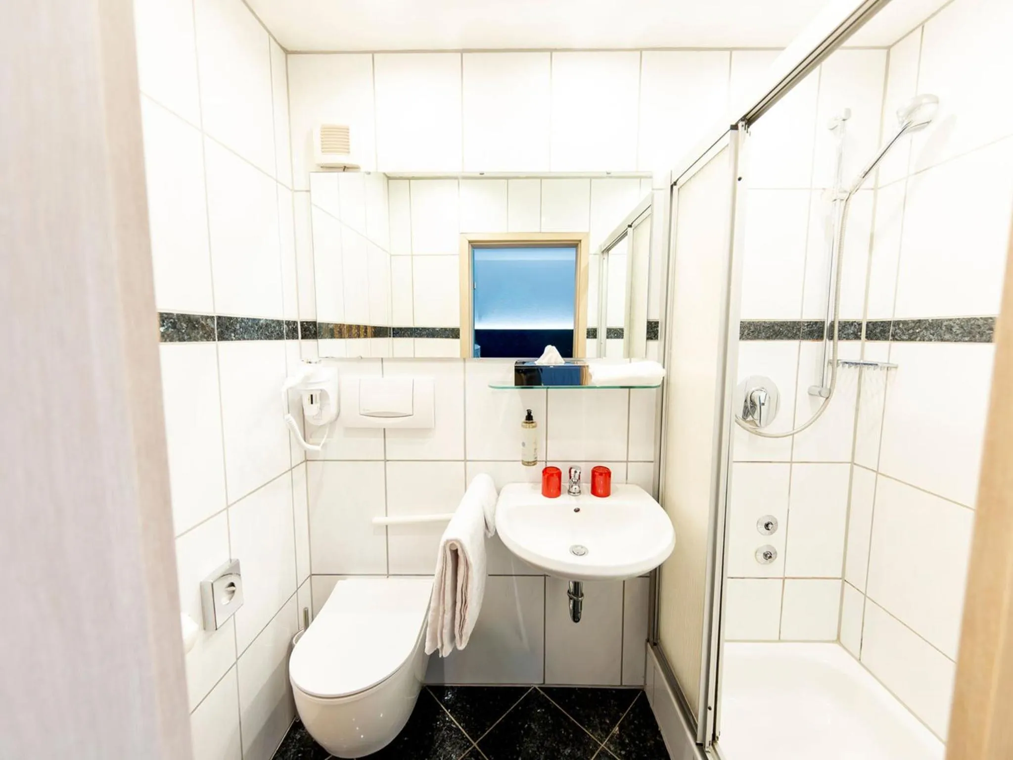 Bathroom in DORMERO Hotel Aalen