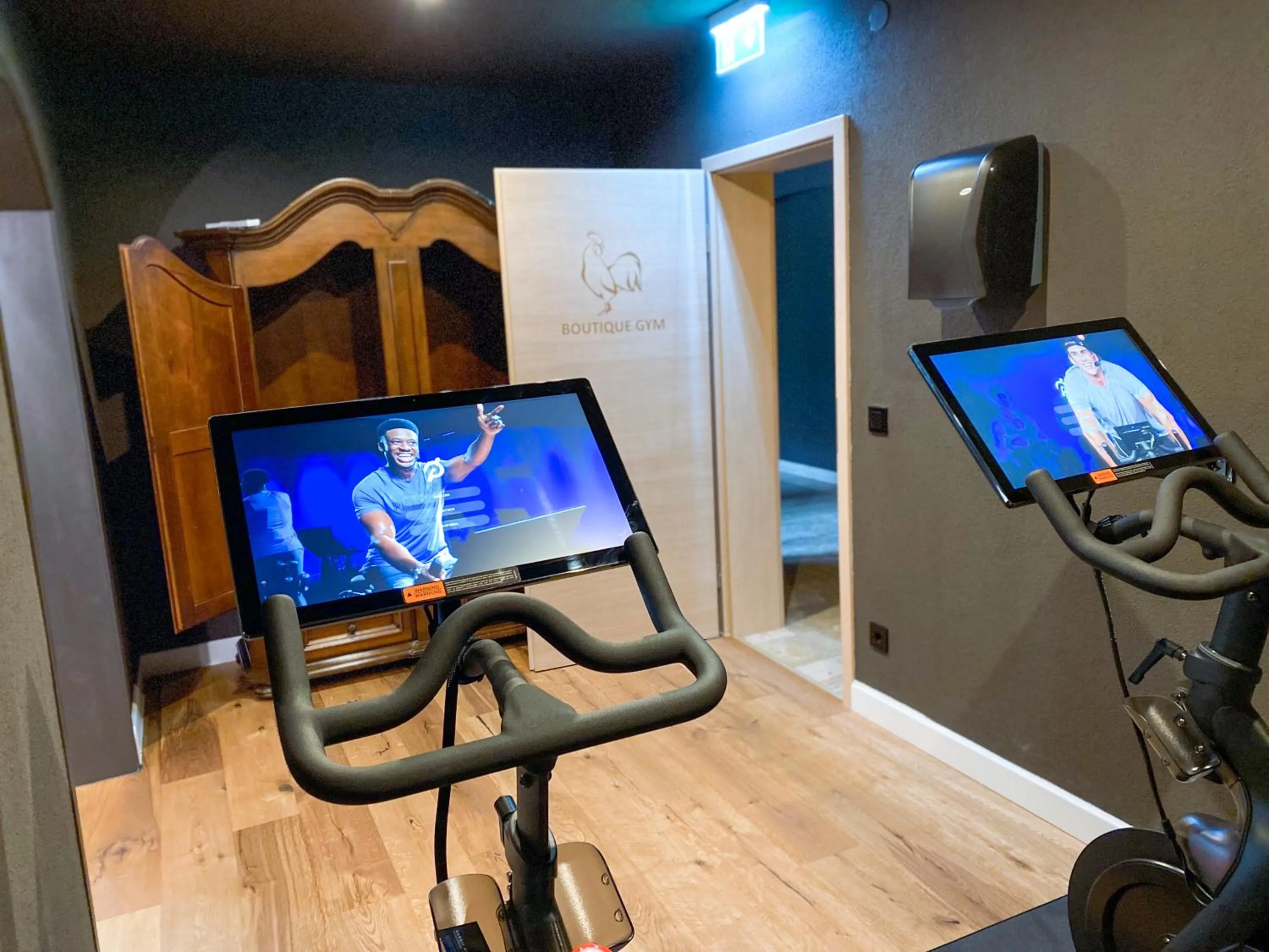 Fitness centre/facilities in Boutiquehotel Goldhahn Bio Sport & Wellness