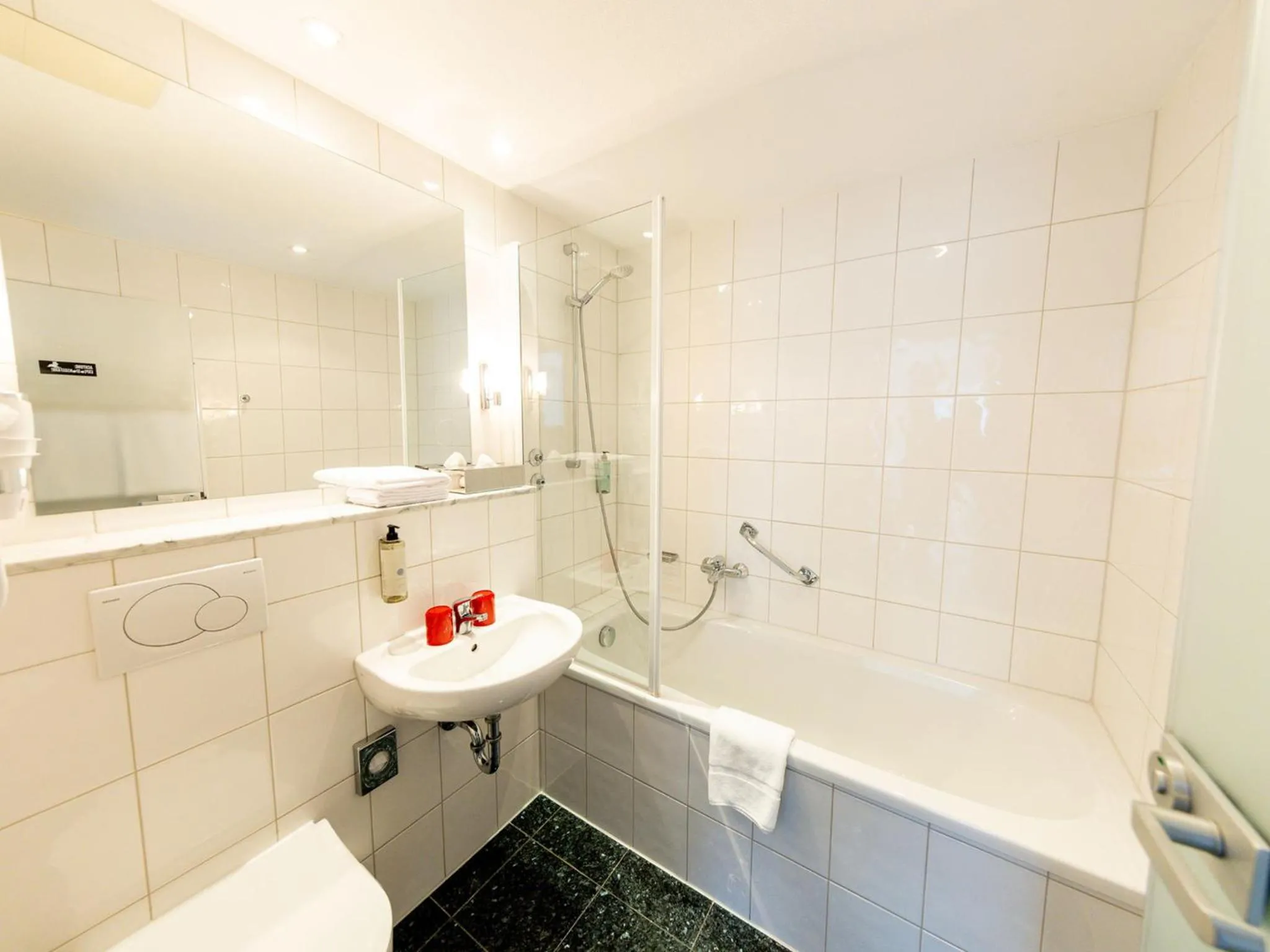 Bathroom in DORMERO Hotel Aalen