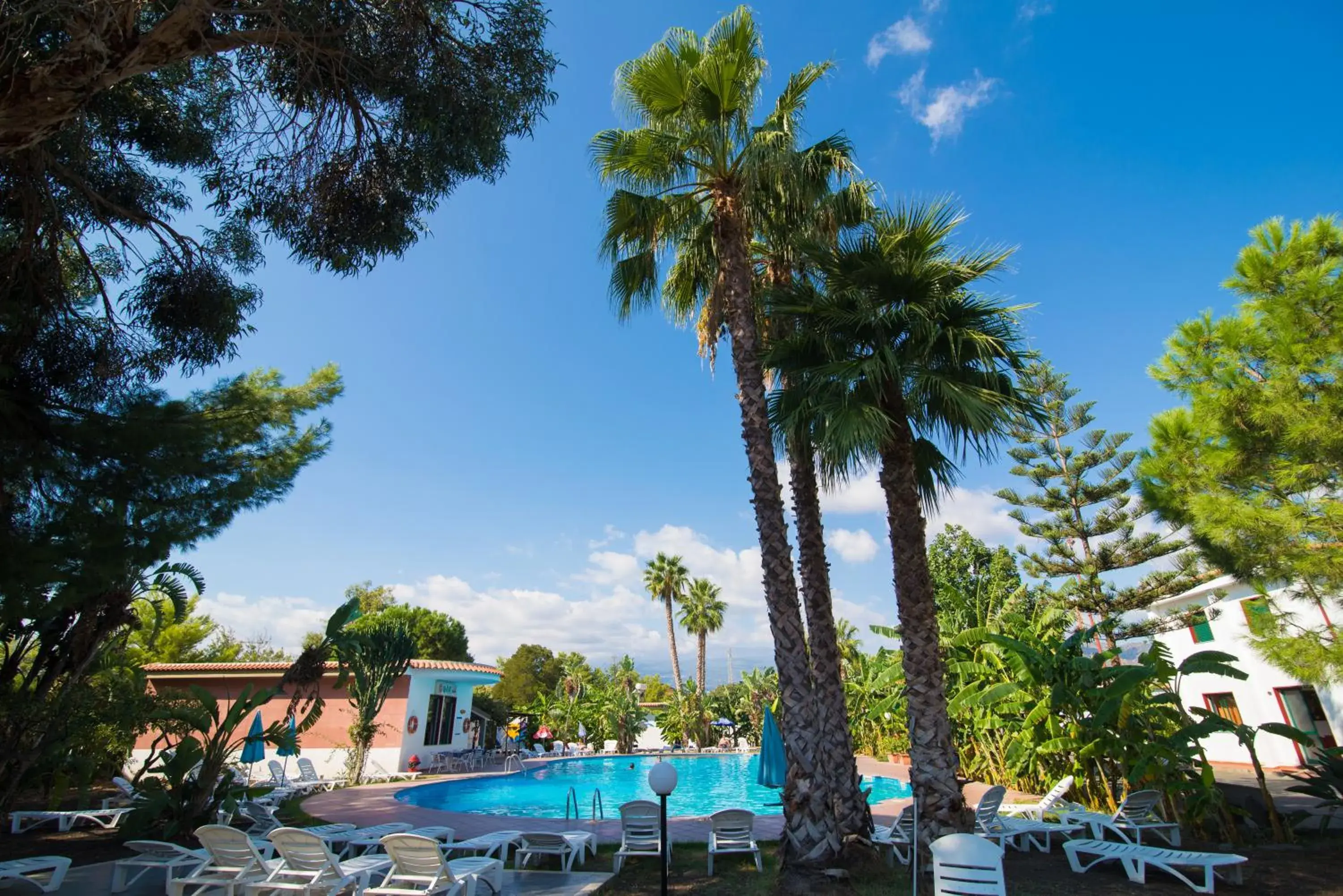 Pool view in Villaggio Alkantara Pool view in Villaggio Alkantara