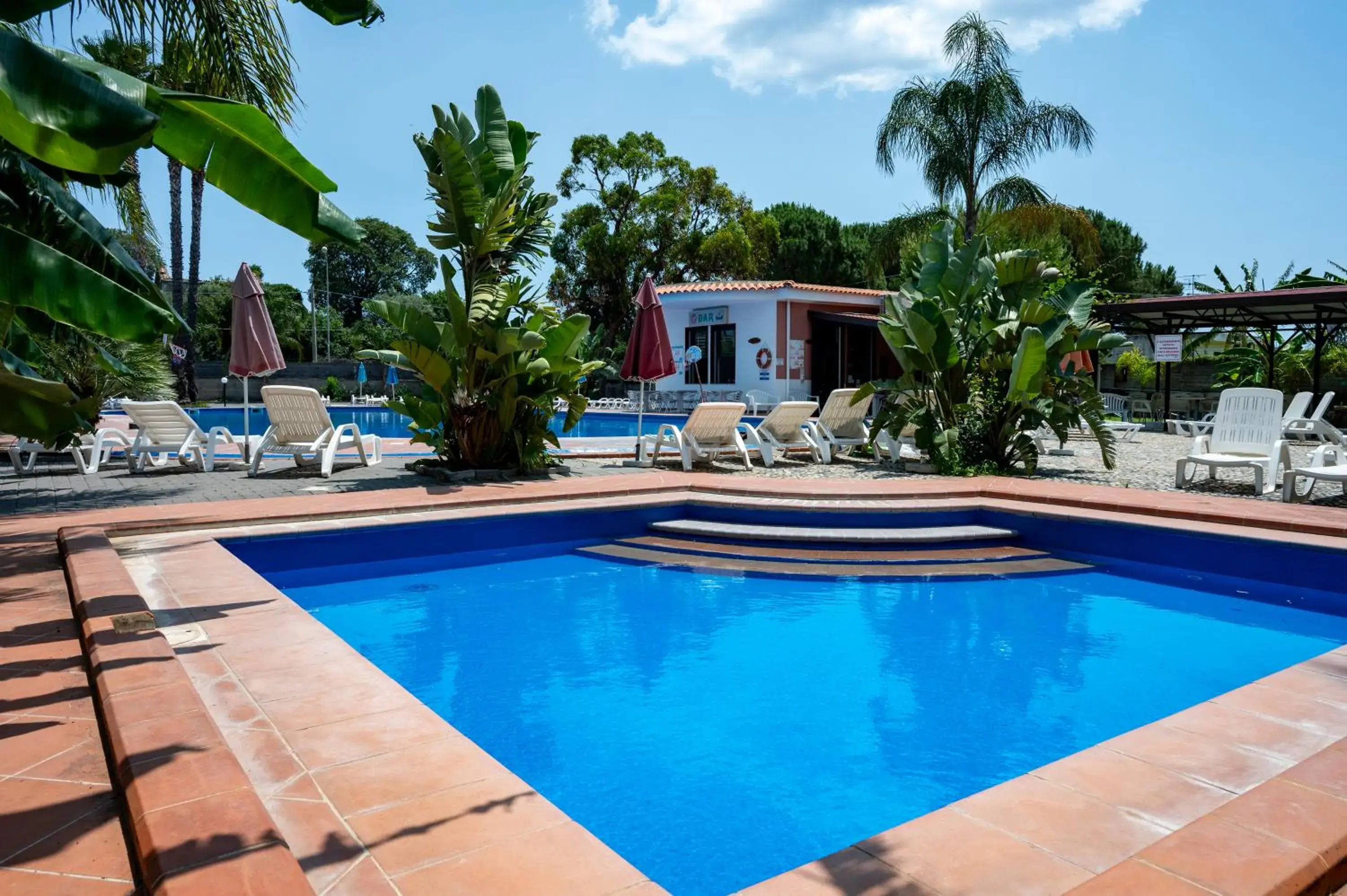 Pool view in Villaggio Alkantara Pool view in Villaggio Alkantara