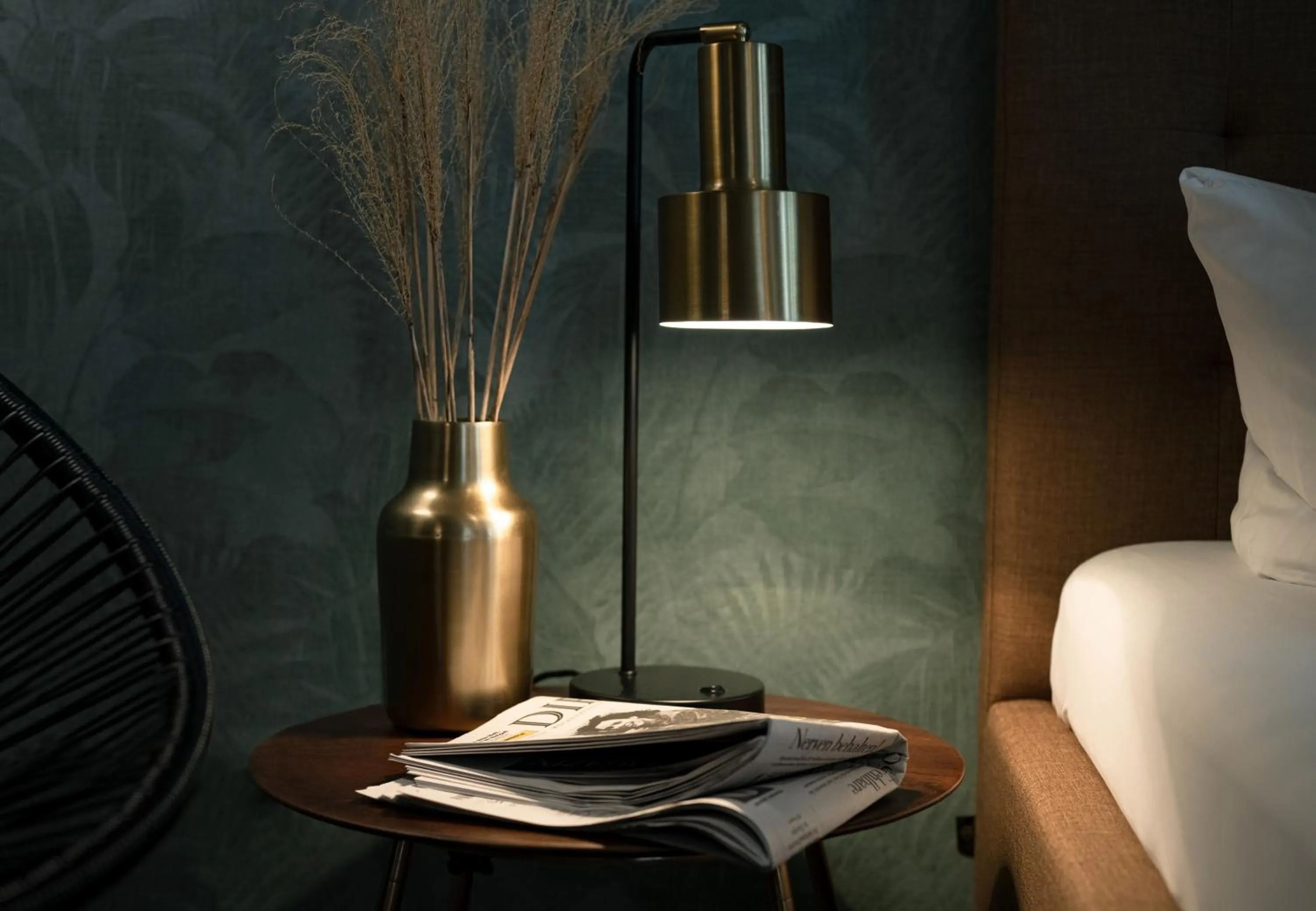 Bed in Hotel Stadt Hamburg