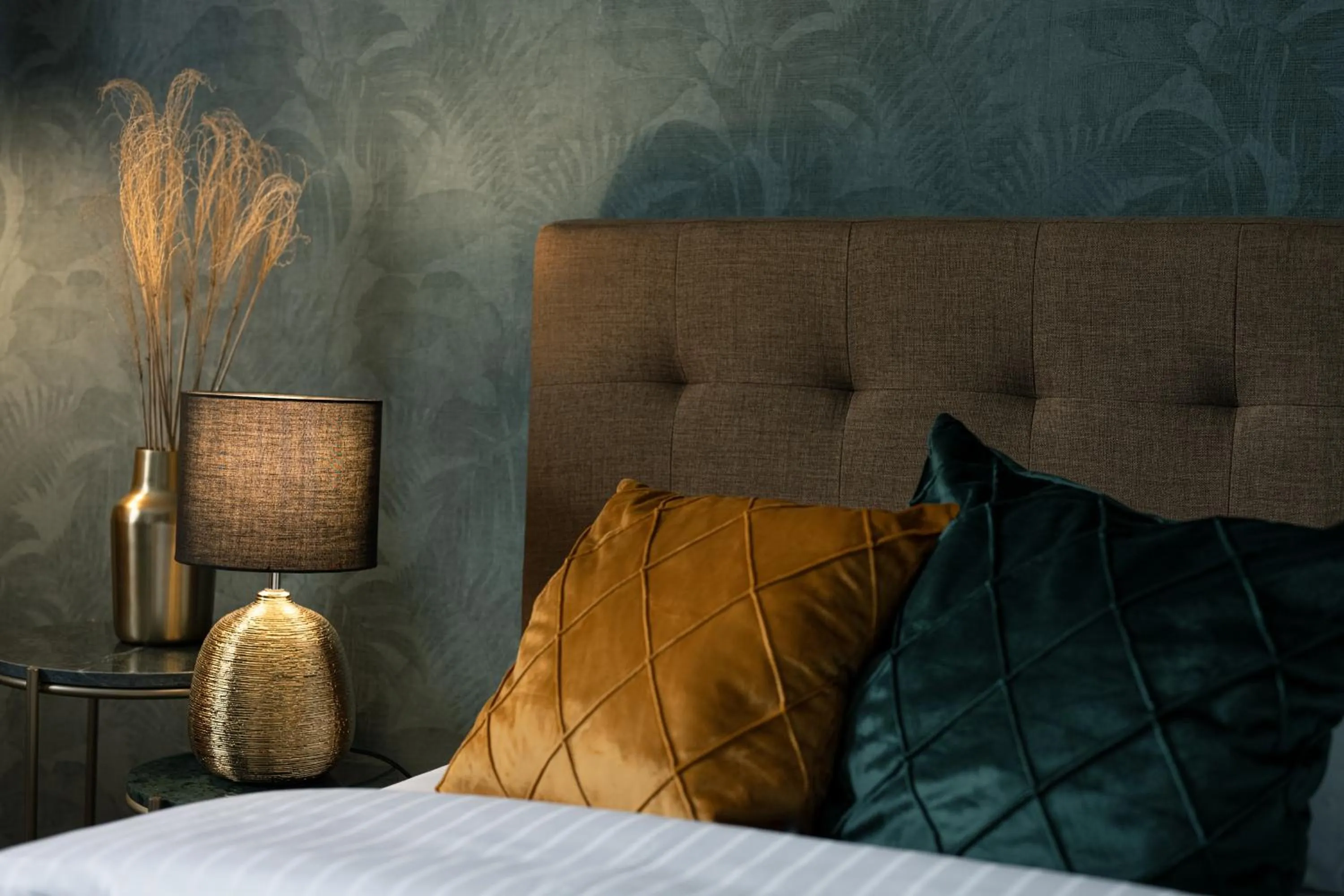 Bed in Hotel Stadt Hamburg