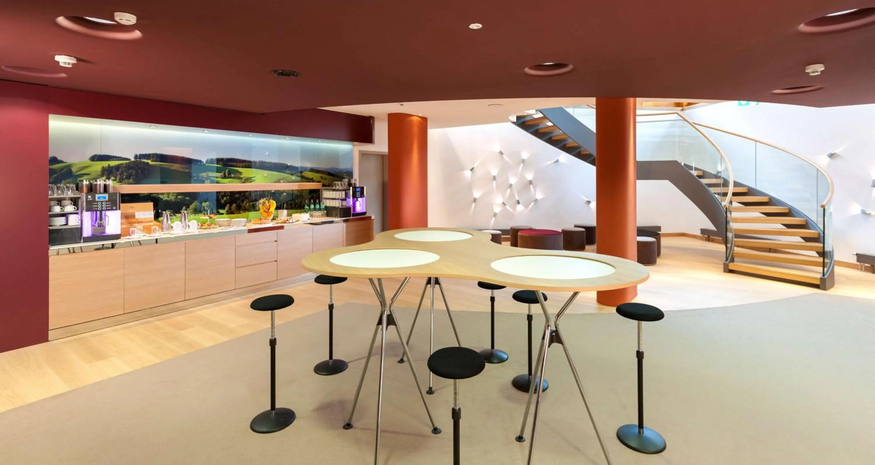 Lobby or reception in Dorint Thermenhotel Freiburg