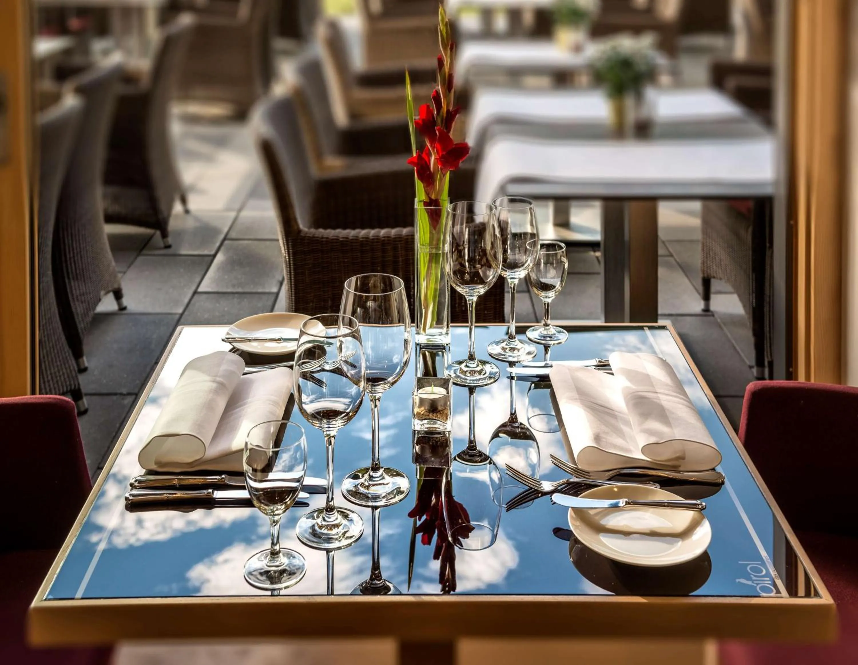 Restaurant/places to eat in Dorint Thermenhotel Freiburg