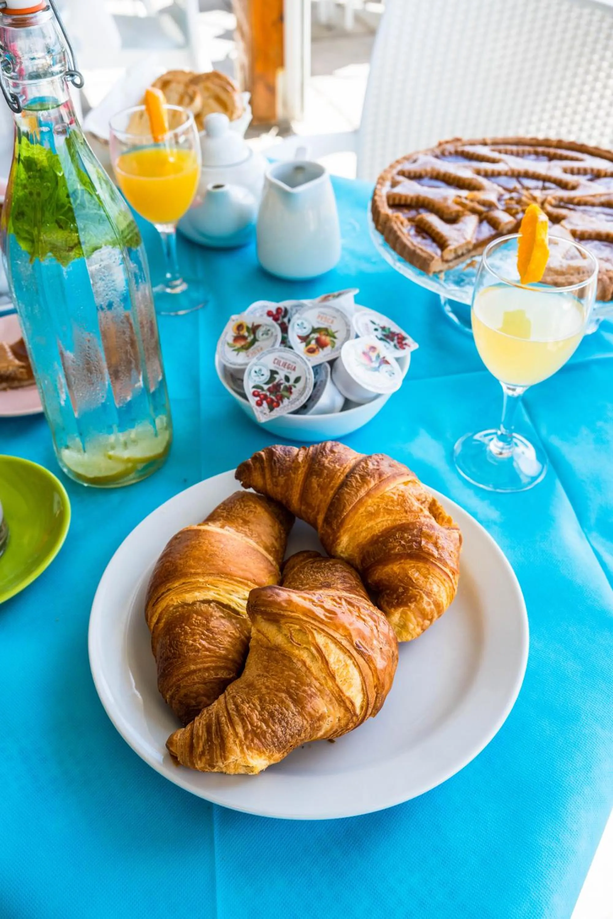 Italian breakfast in Maniel Beach Hotel
