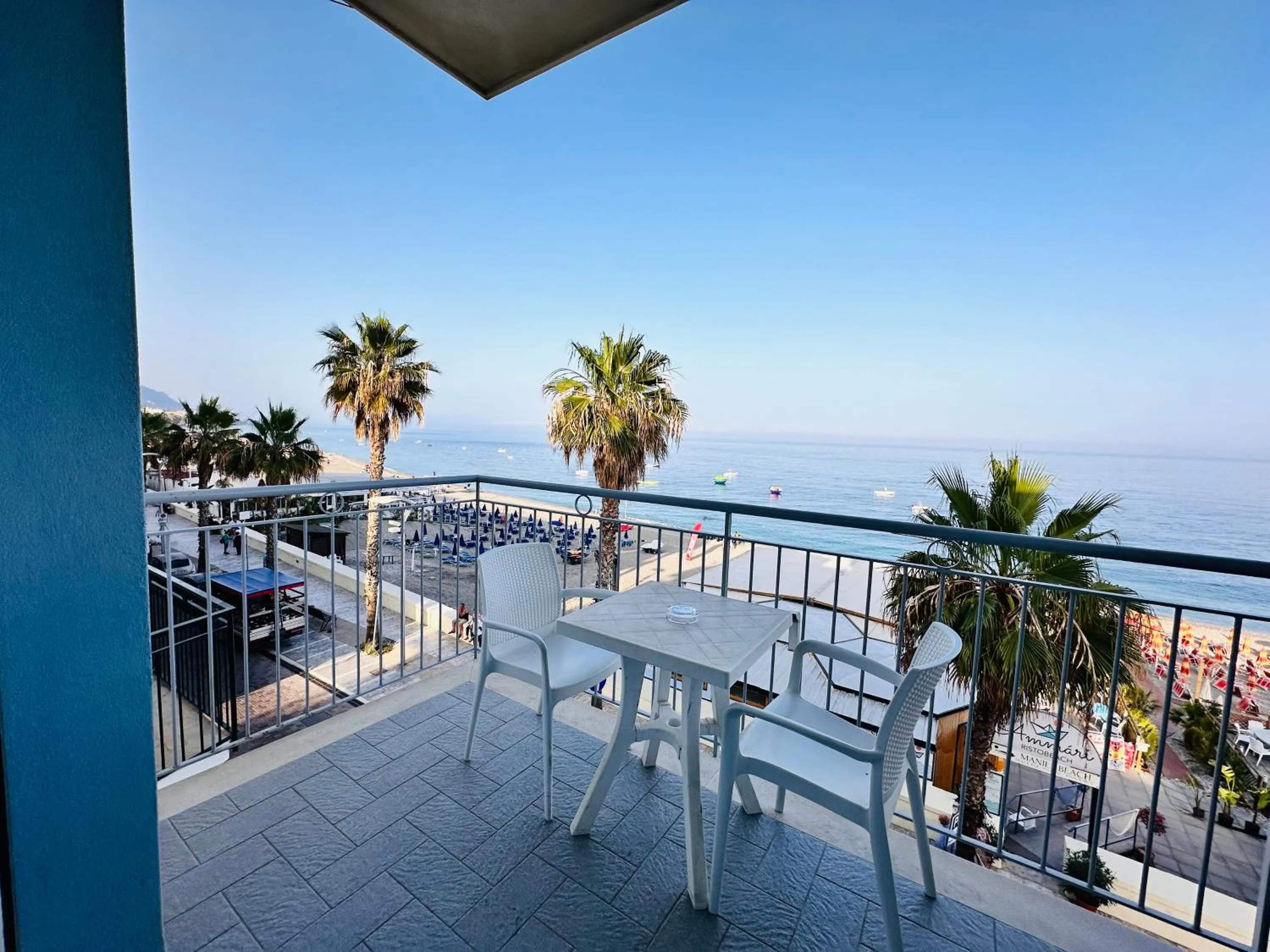 Patio in Maniel Beach Hotel