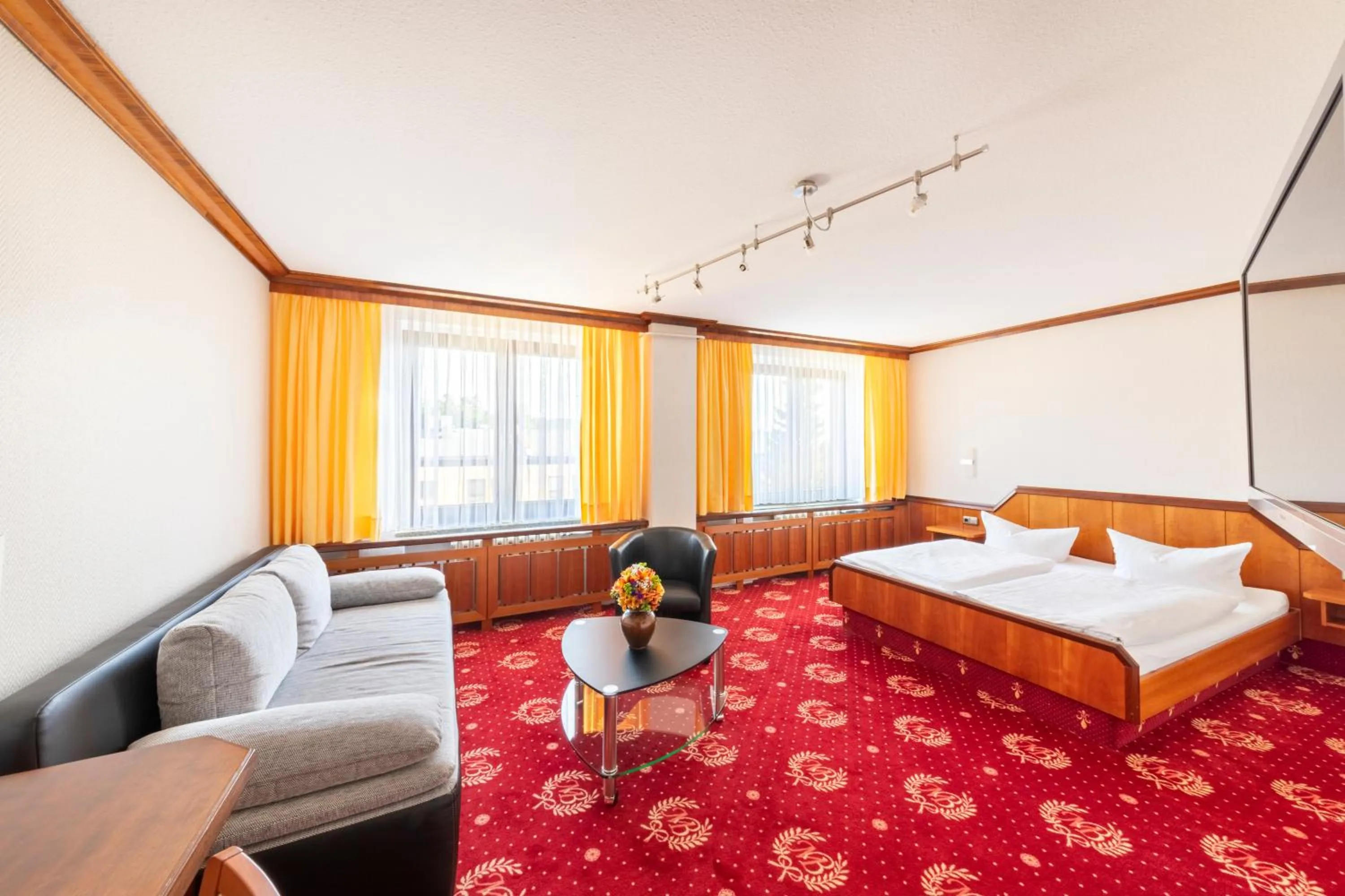 Photo of the whole room, Bed in Hotel Forstmeister