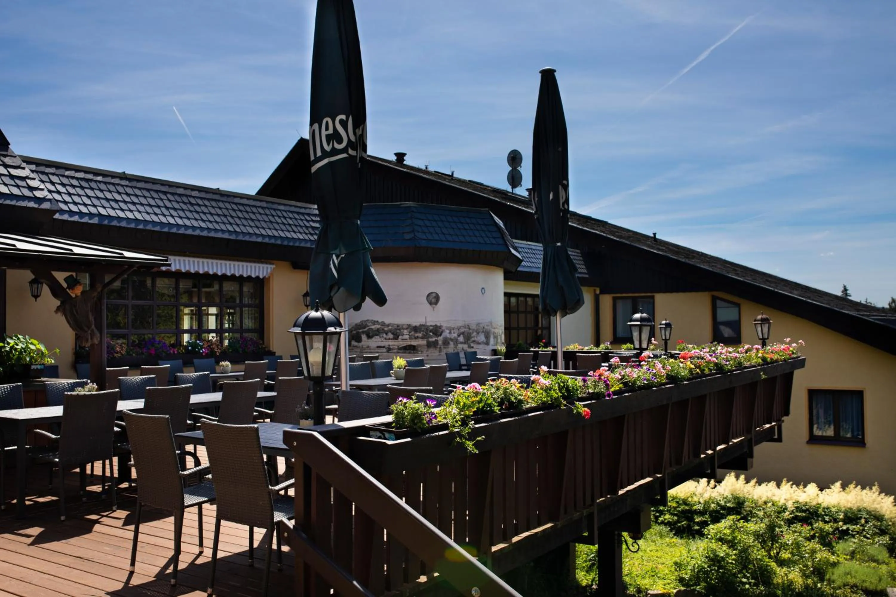 Balcony/Terrace in Hotel Forstmeister