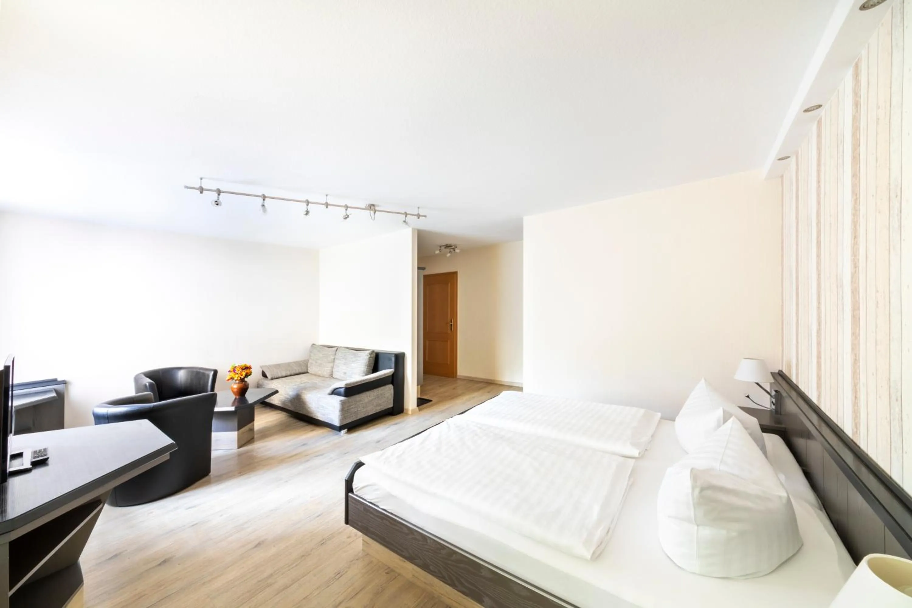 Photo of the whole room, Bed in Hotel Forstmeister