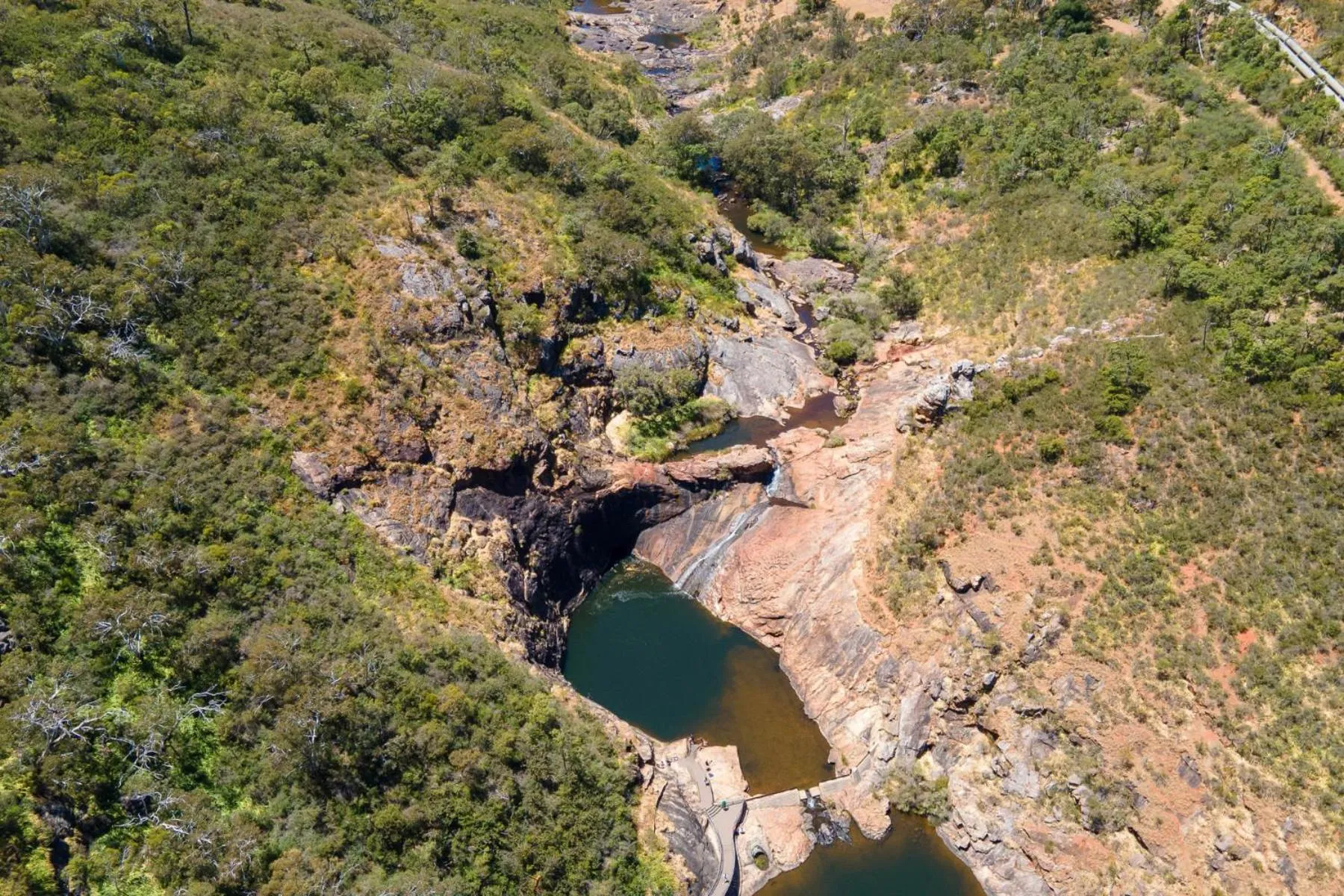 Nearby landmark in Tasman Holiday Parks - Serpentine Falls