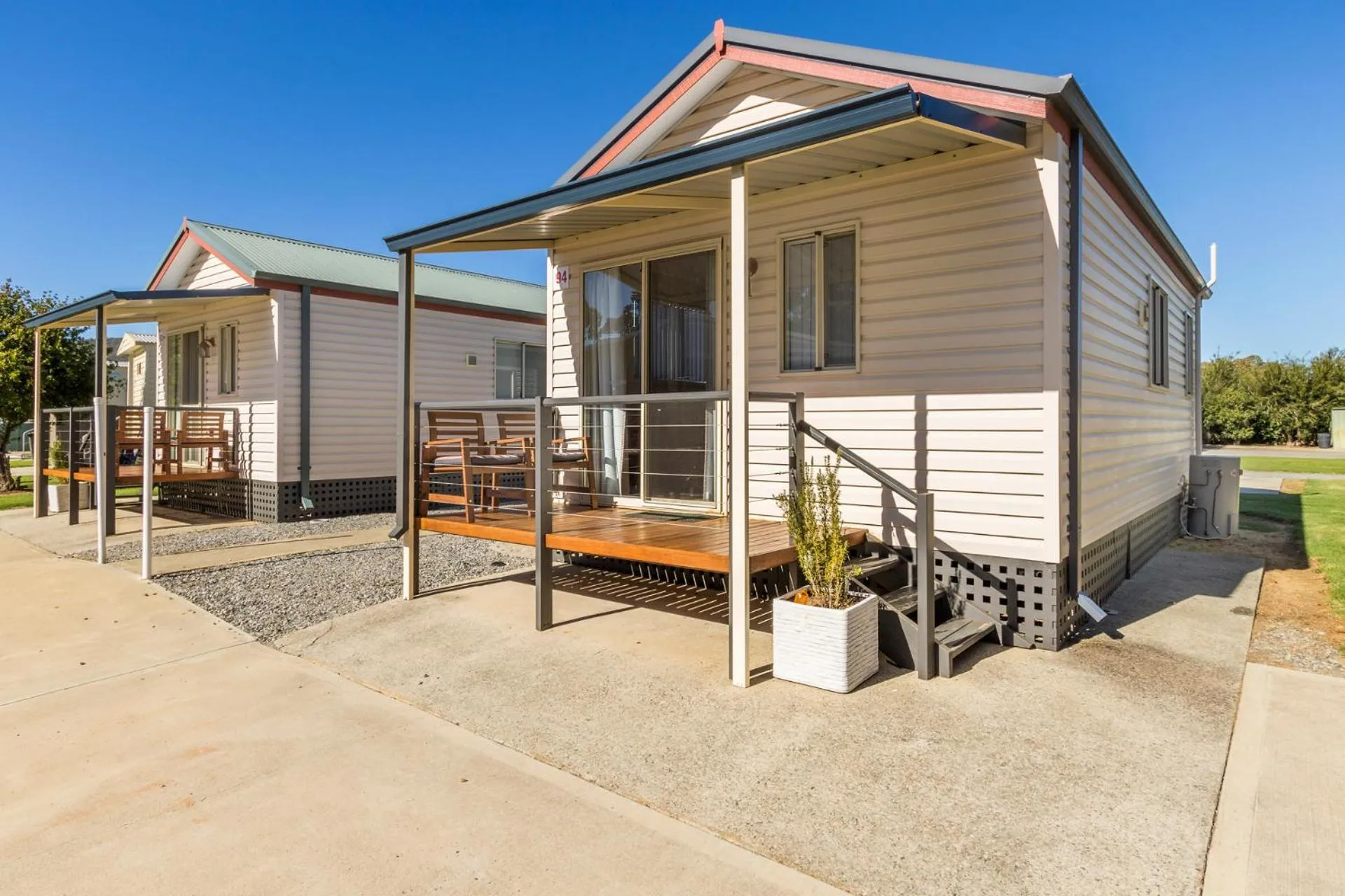 Balcony/Terrace in Tasman Holiday Parks - Serpentine Falls