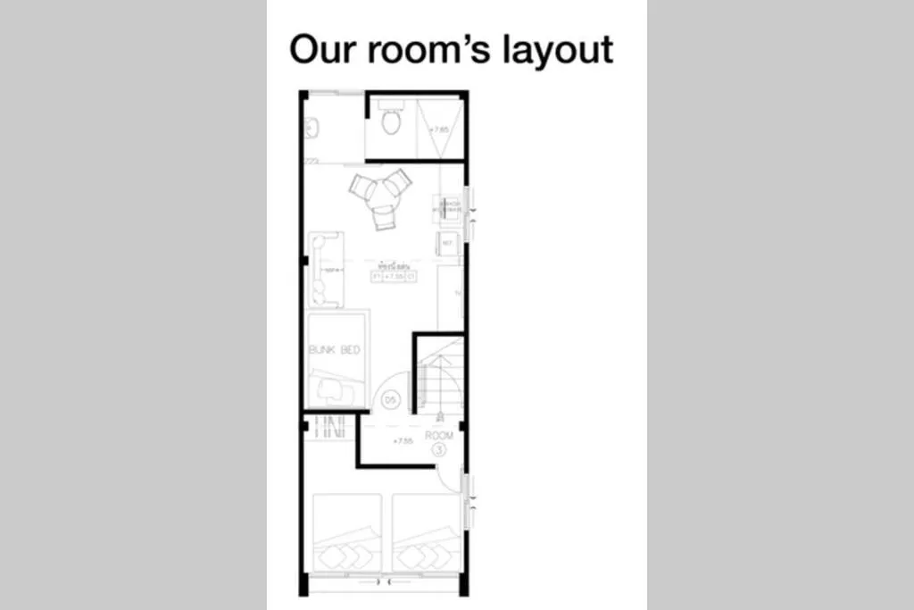 S3 Silom26 · S3 Silom central, large room, full kitchen, WIFI,