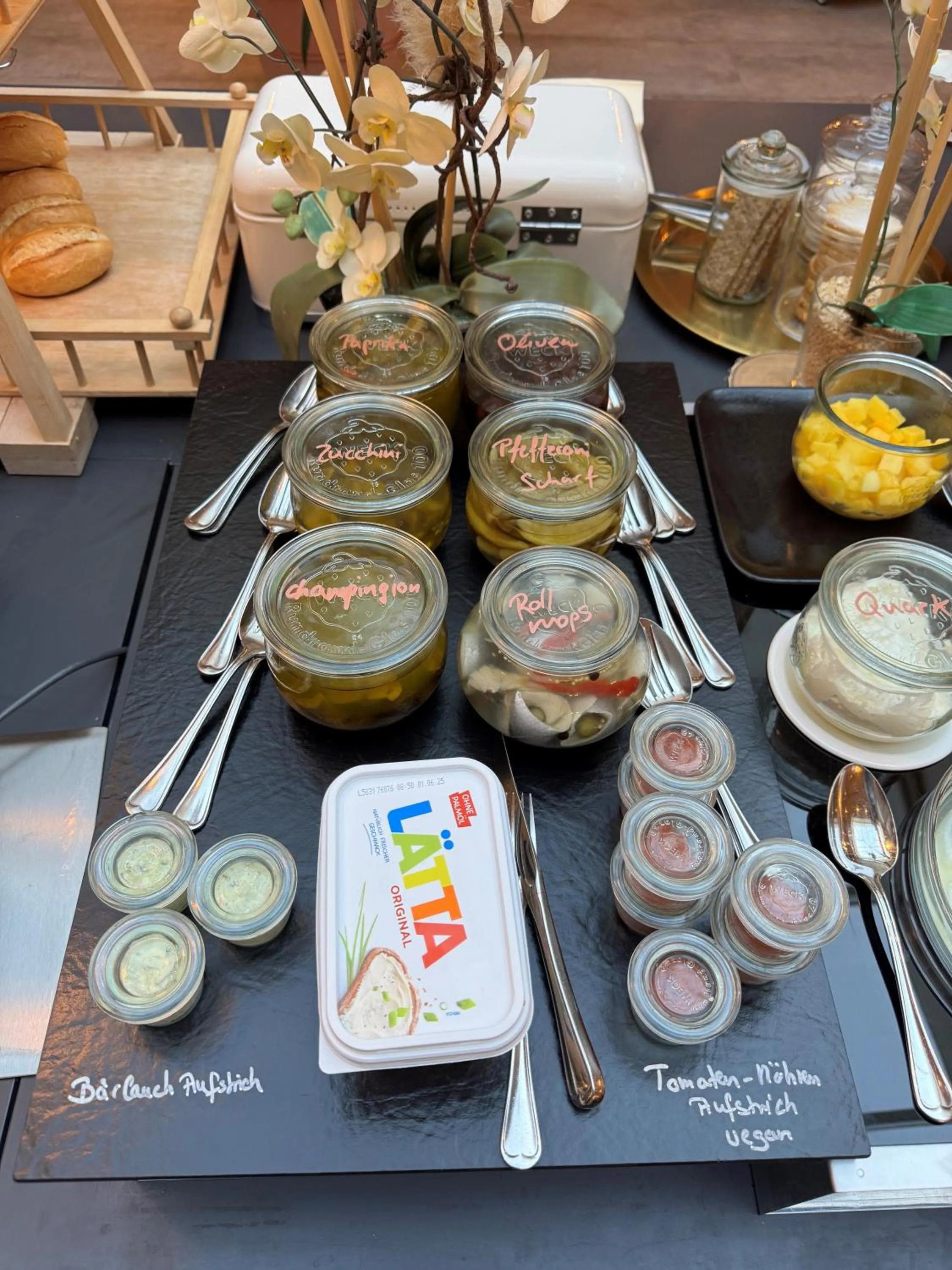 Breakfast in Flair Hotel Vier Jahreszeiten