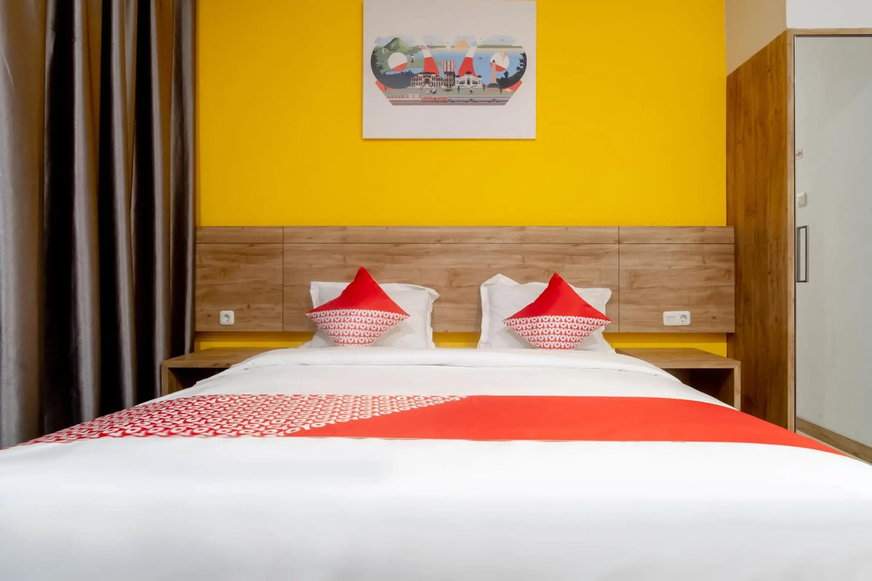 Bedroom, Bed in Hotel O Festive Inn Bedroom, Bed in Hotel O Festive Inn