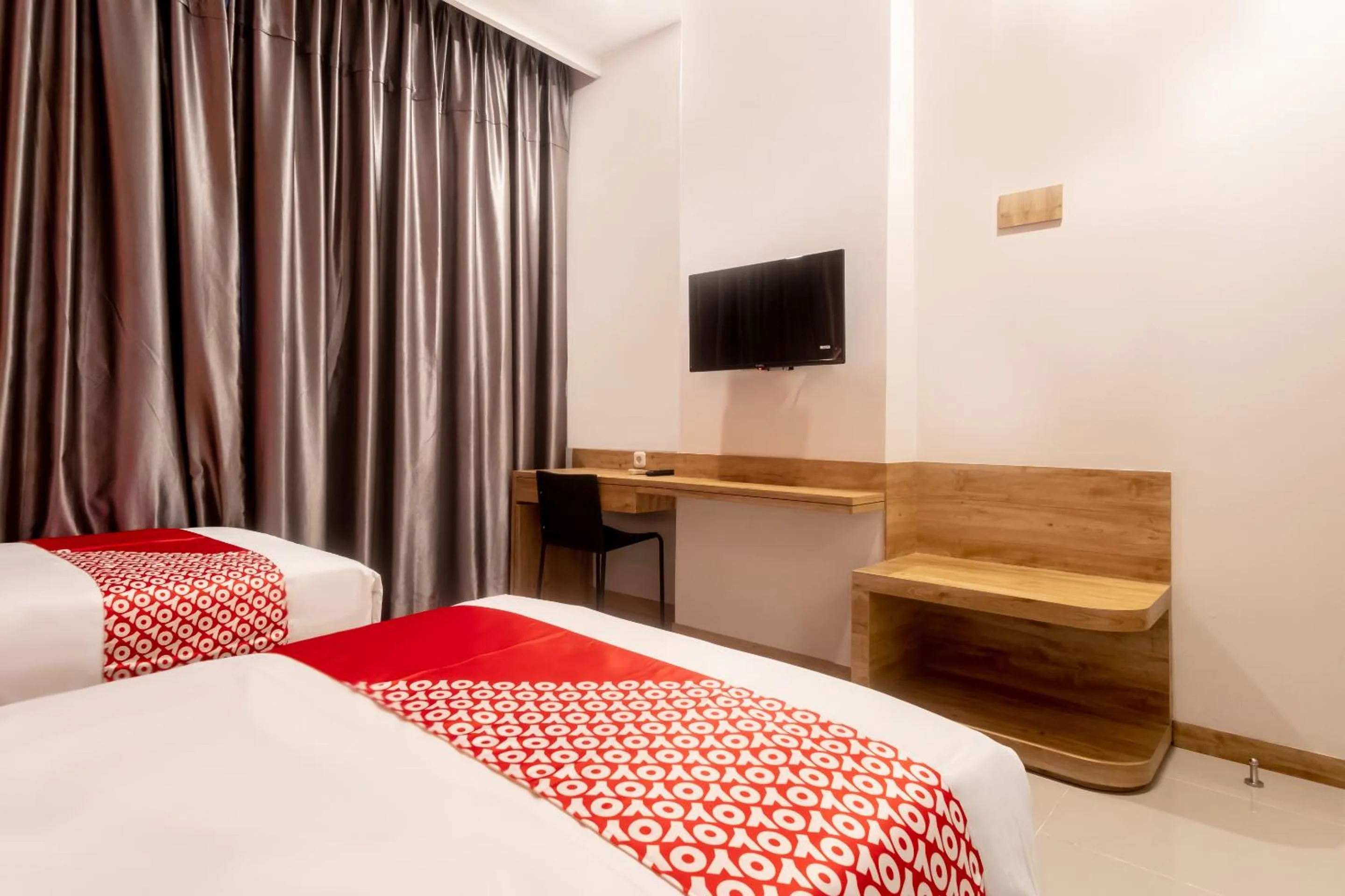 Bedroom, Bed in Hotel O Festive Inn