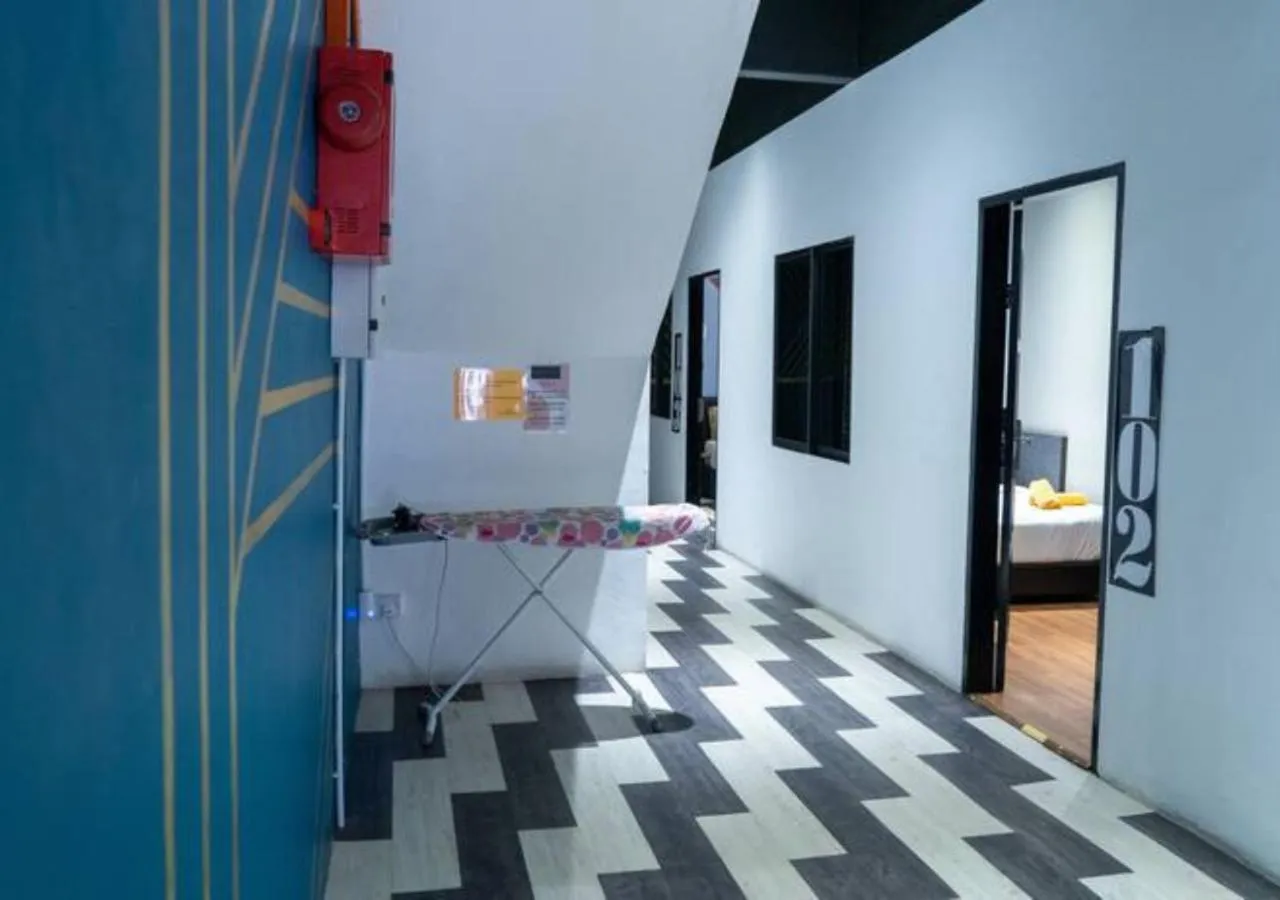 flat iron, Bed in Kavy Boutique Hotel @ KBH