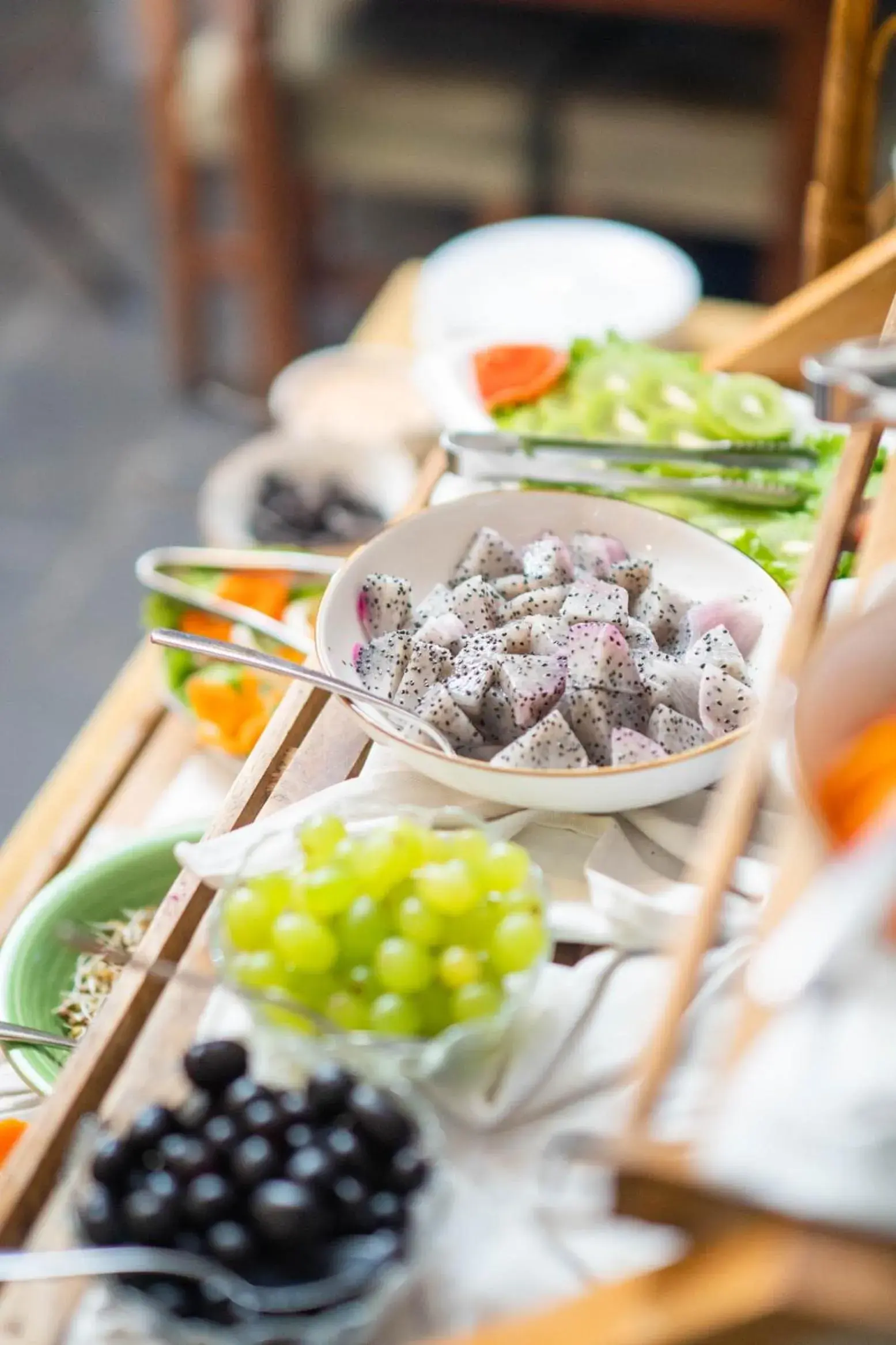 Breakfast in Bar Peepal Resort Breakfast in Bar Peepal Resort