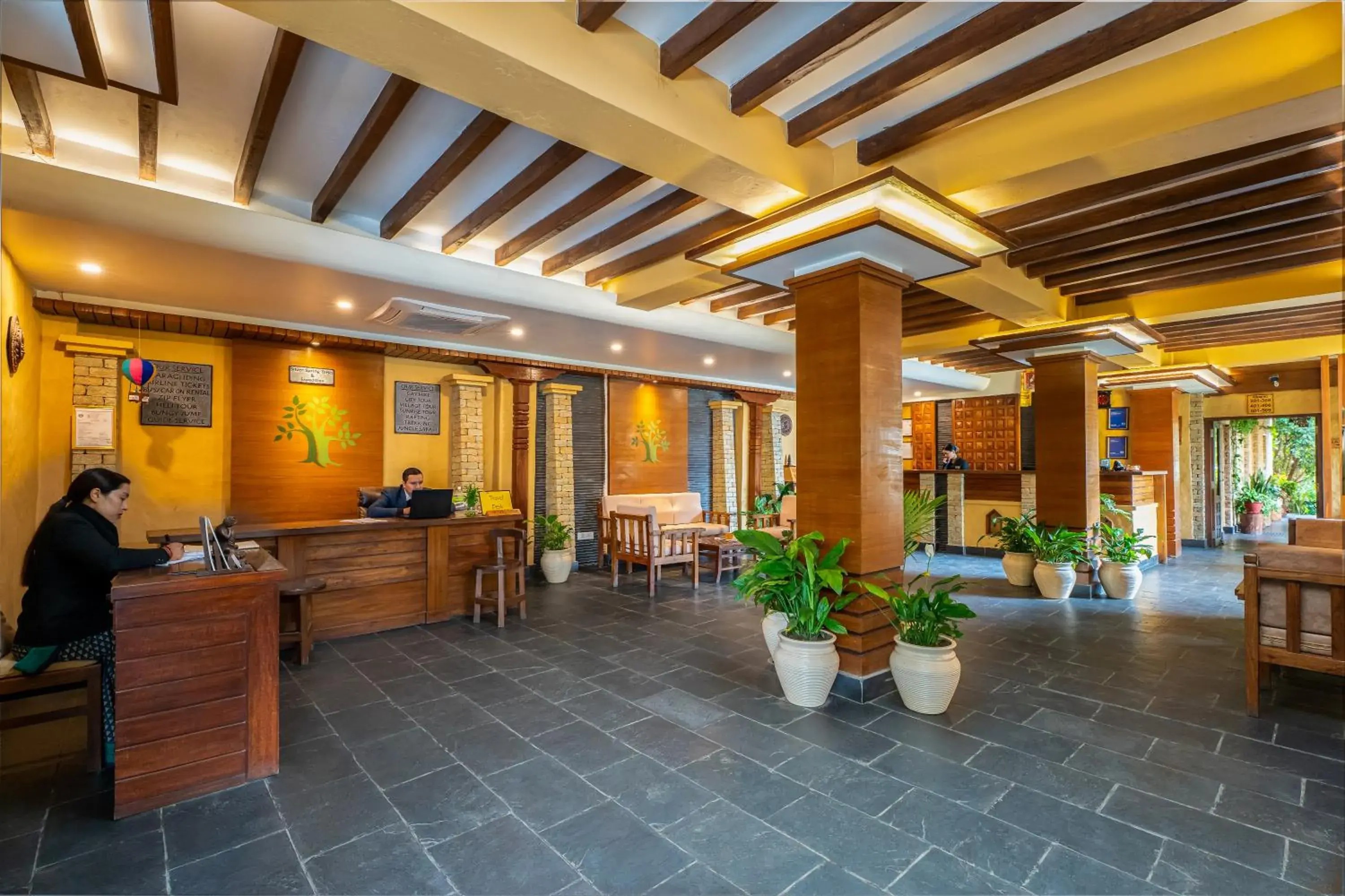 Lobby or reception in Bar Peepal Resort Lobby or reception in Bar Peepal Resort