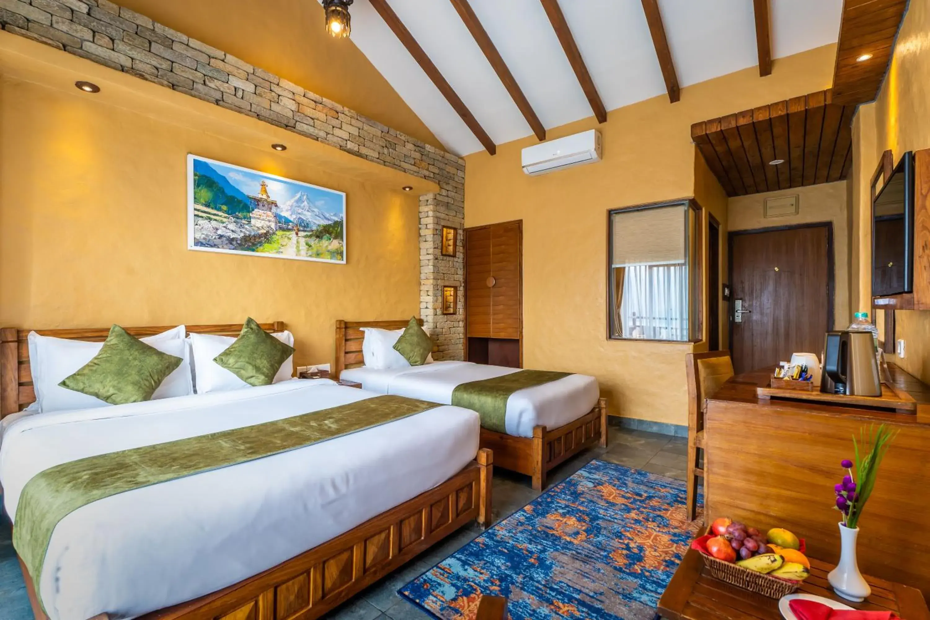 Deluxe Family Room with Free Airport Transfers in Bar Peepal Resort Deluxe Family Room with Free Airport Transfers in Bar Peepal Resort