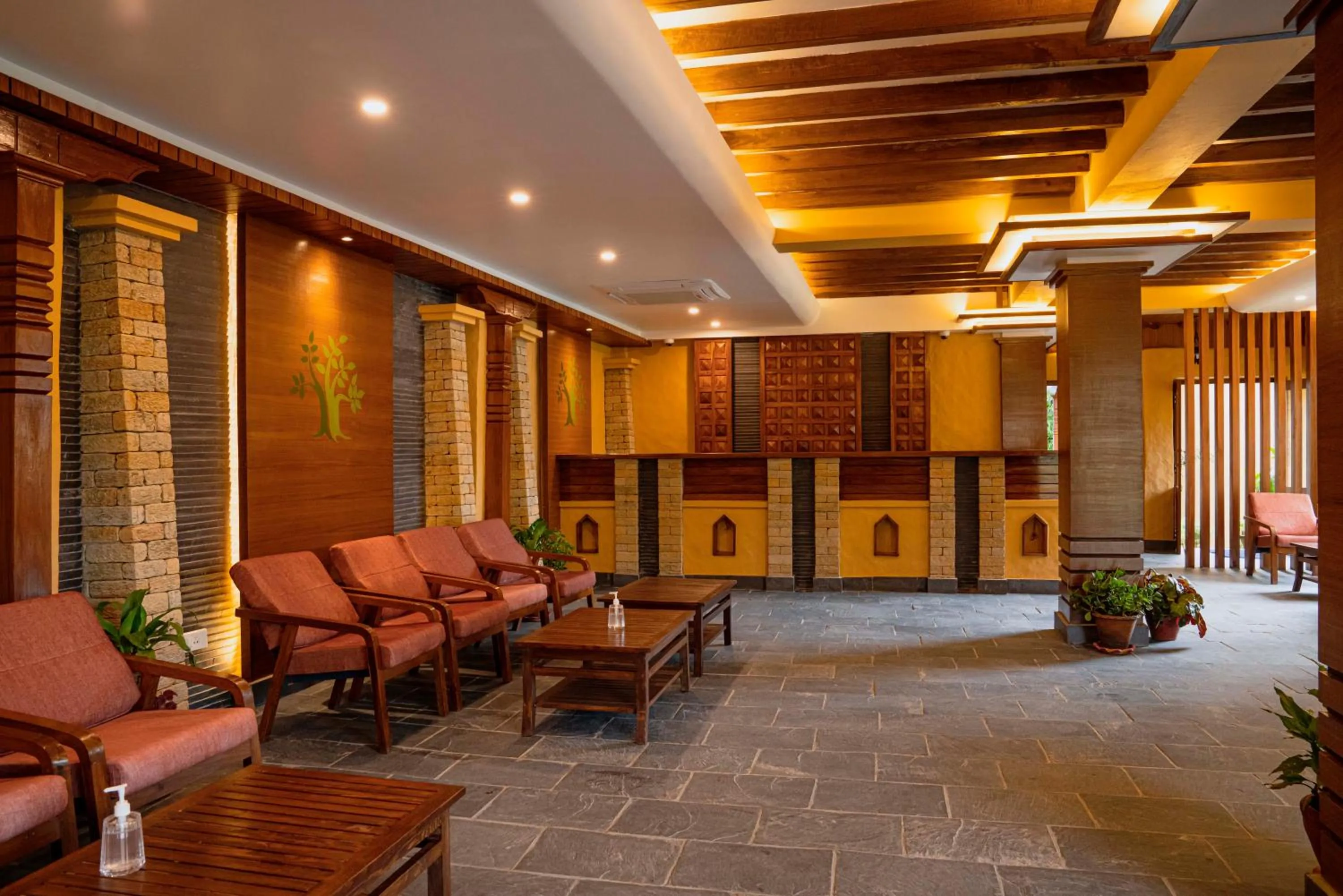 Lobby or reception in Bar Peepal Resort