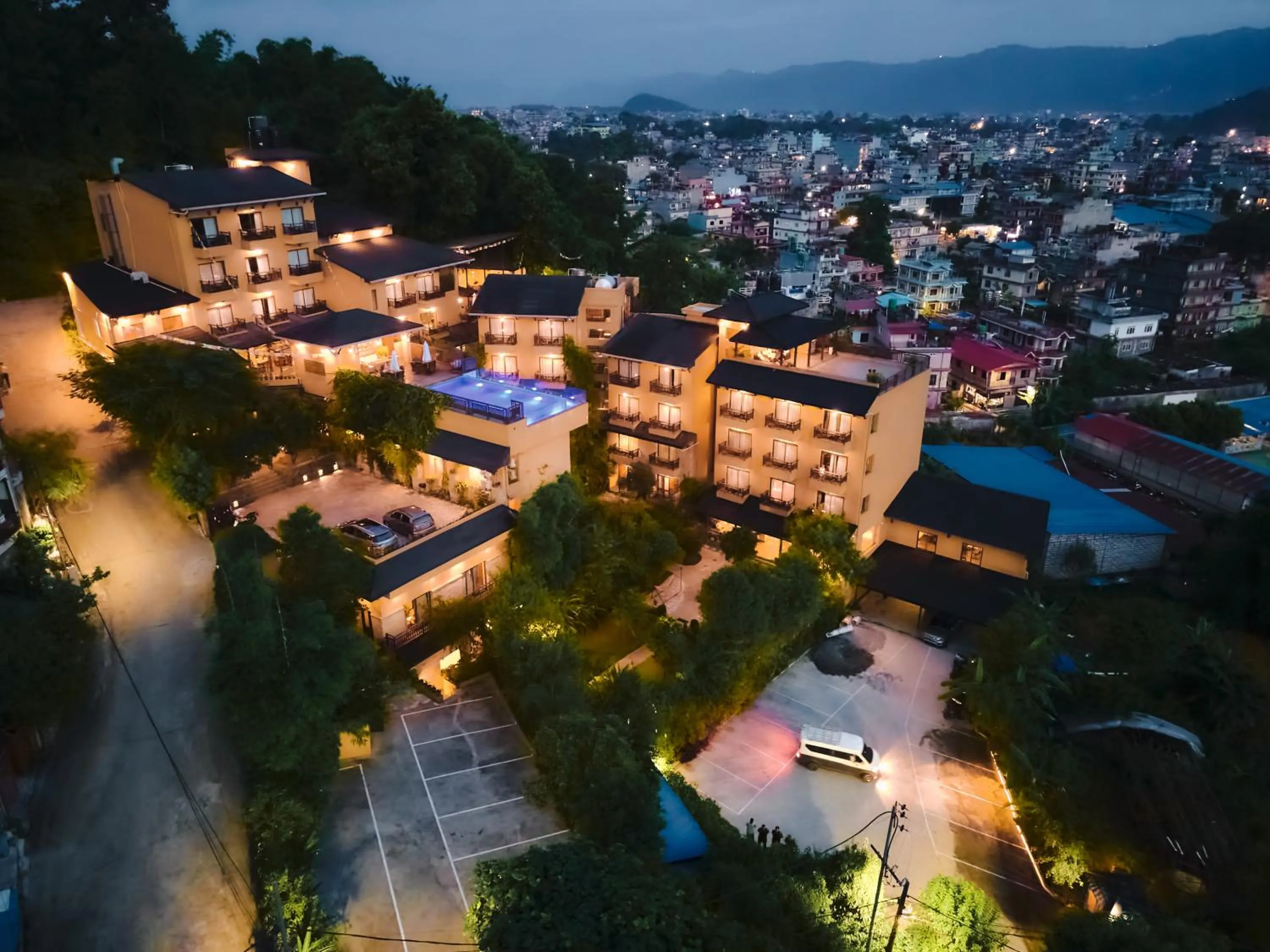 Property building in Bar Peepal Resort