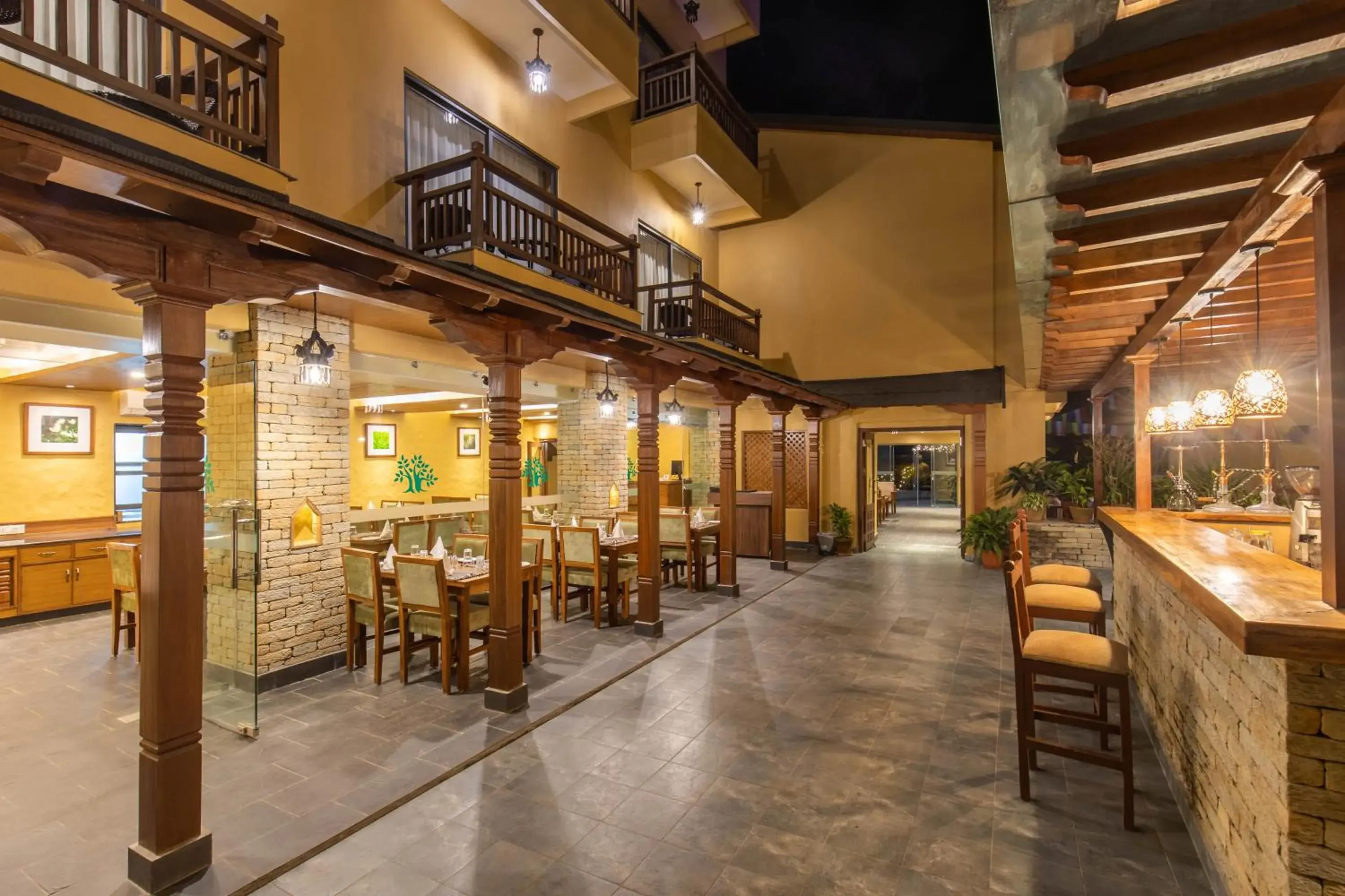 Lounge or bar in Bar Peepal Resort Lounge or bar in Bar Peepal Resort