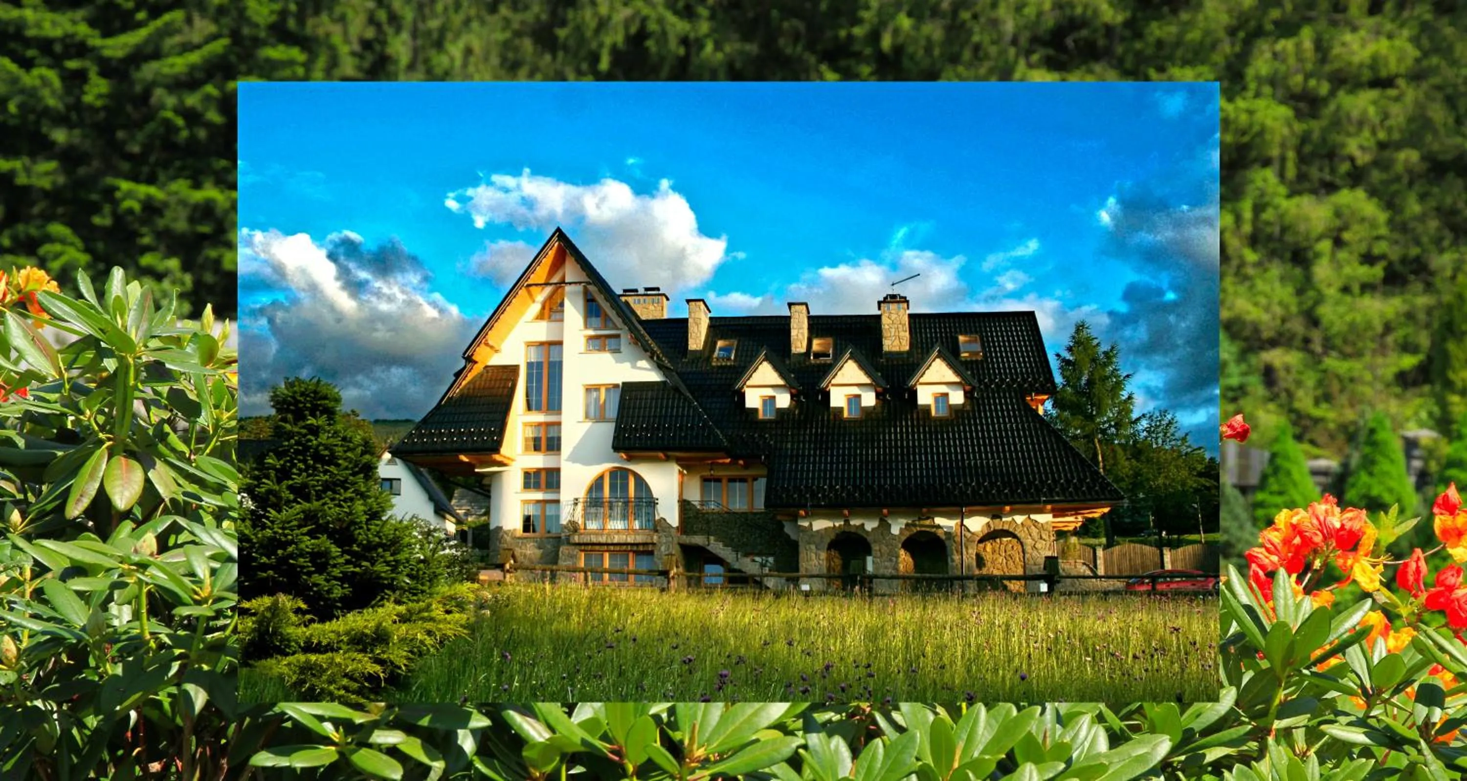 Property building in Pensjonat u Ani