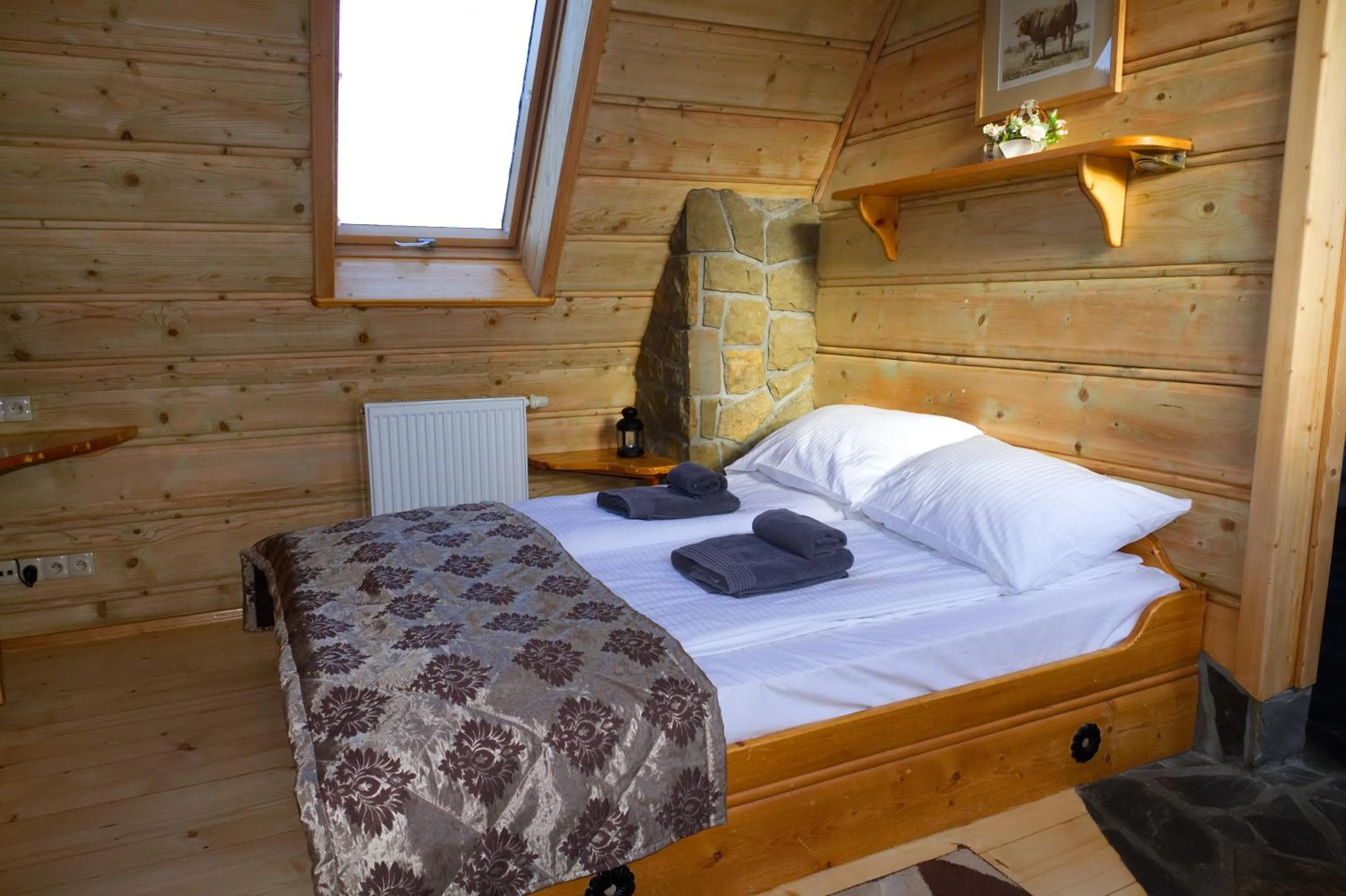 Bed in Pensjonat u Ani