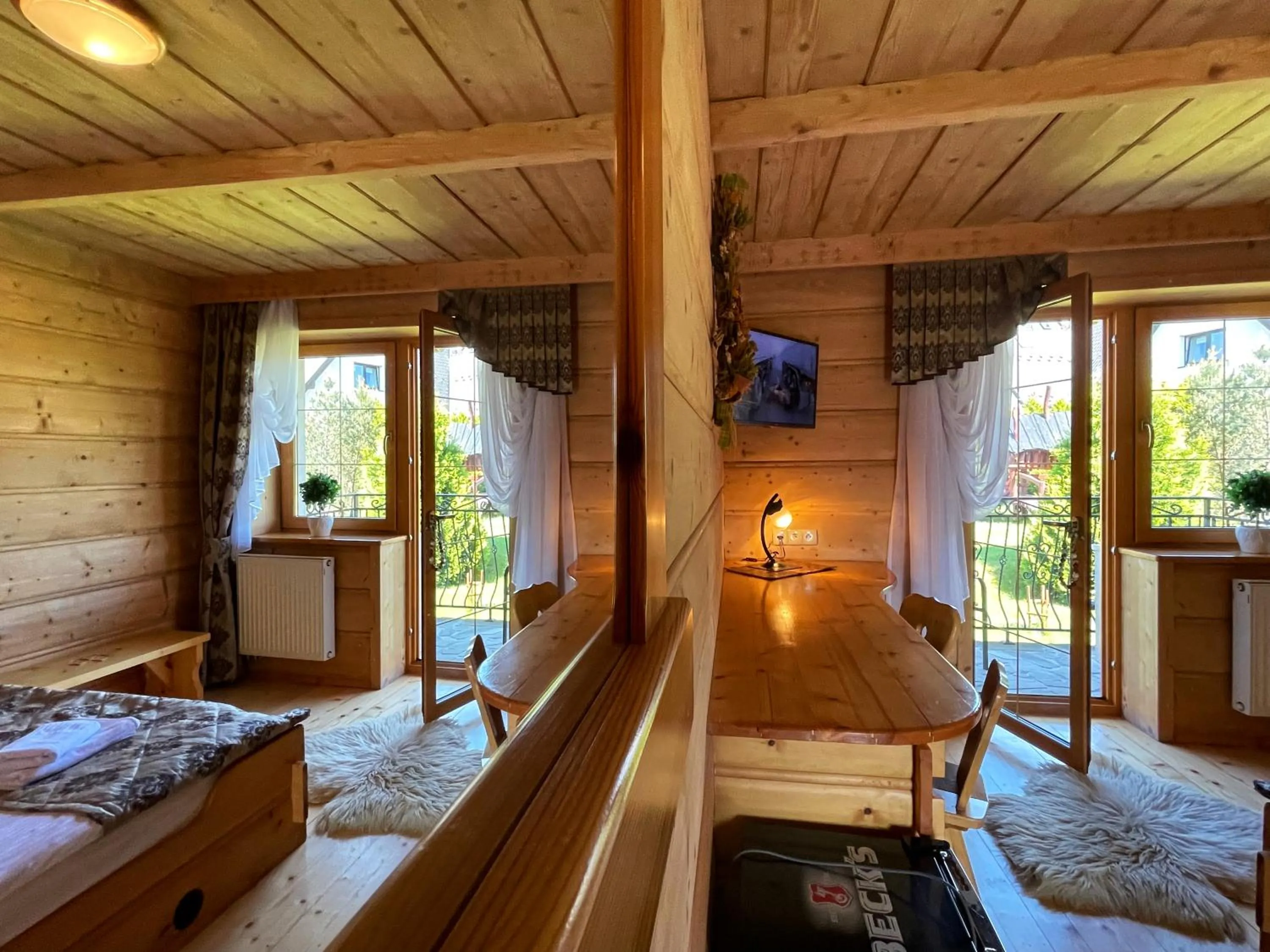 Bed in Pensjonat u Ani