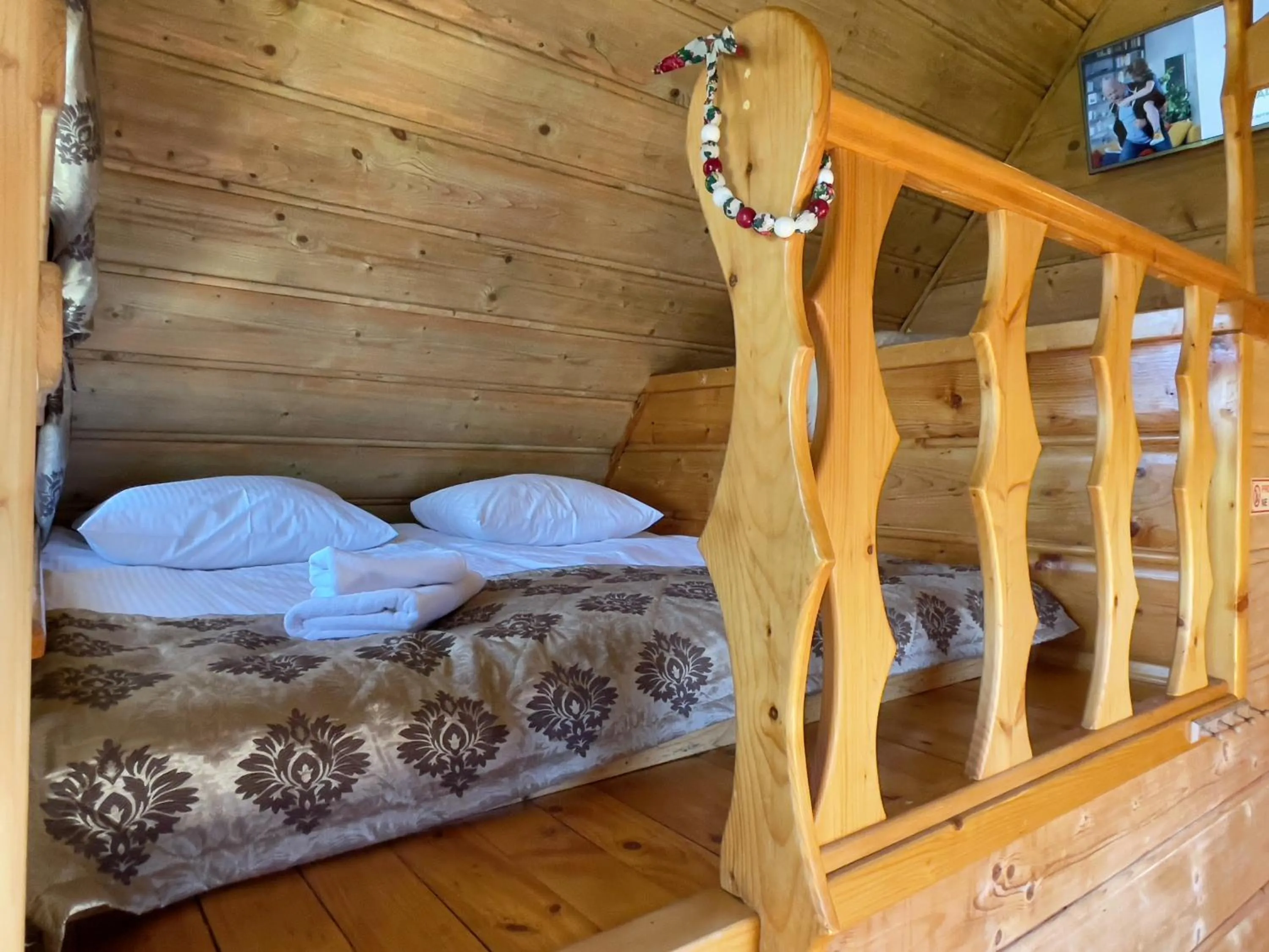 Bed in Pensjonat u Ani