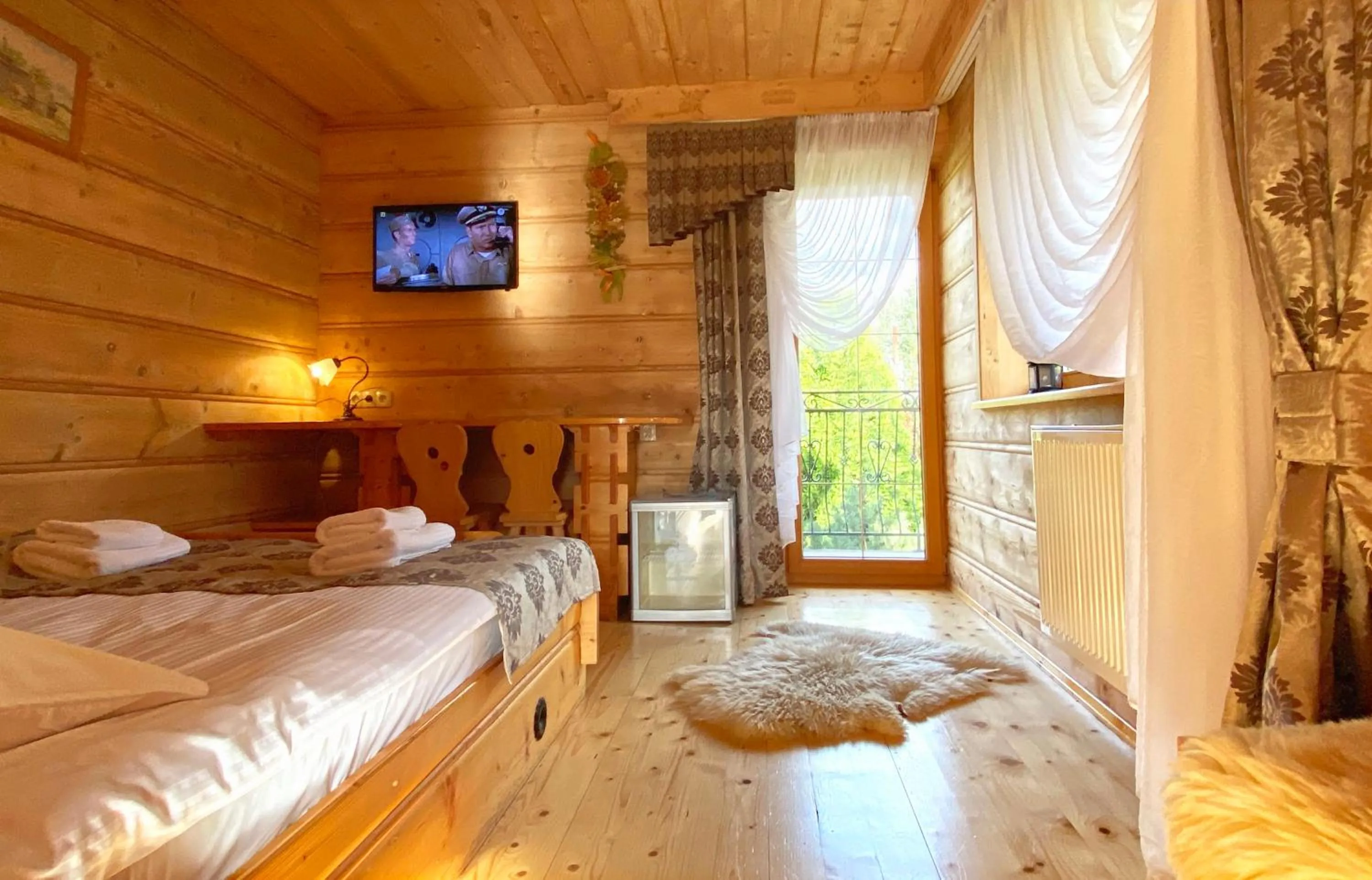 Bed in Pensjonat u Ani