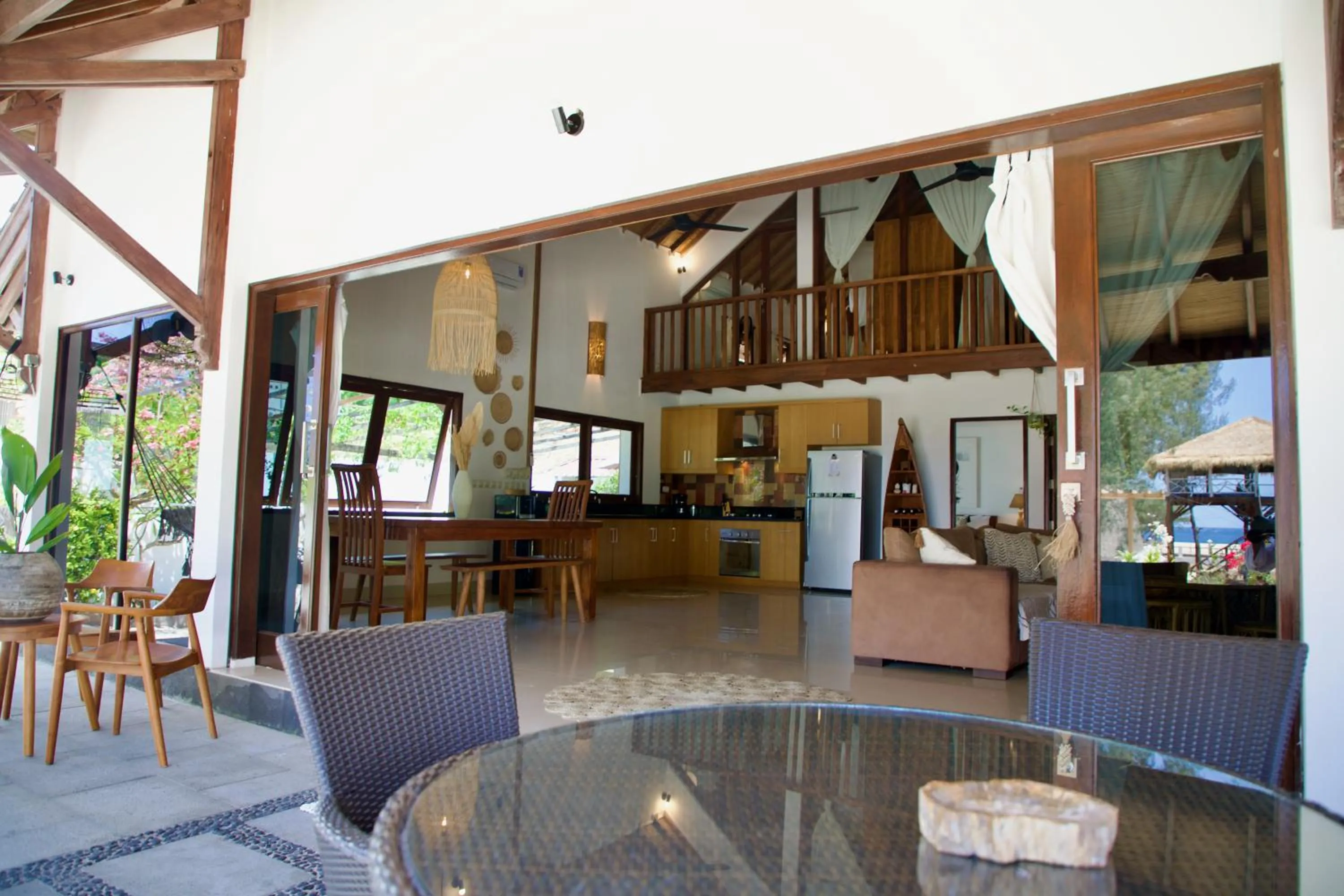 Patio in Villa Sunset Beach