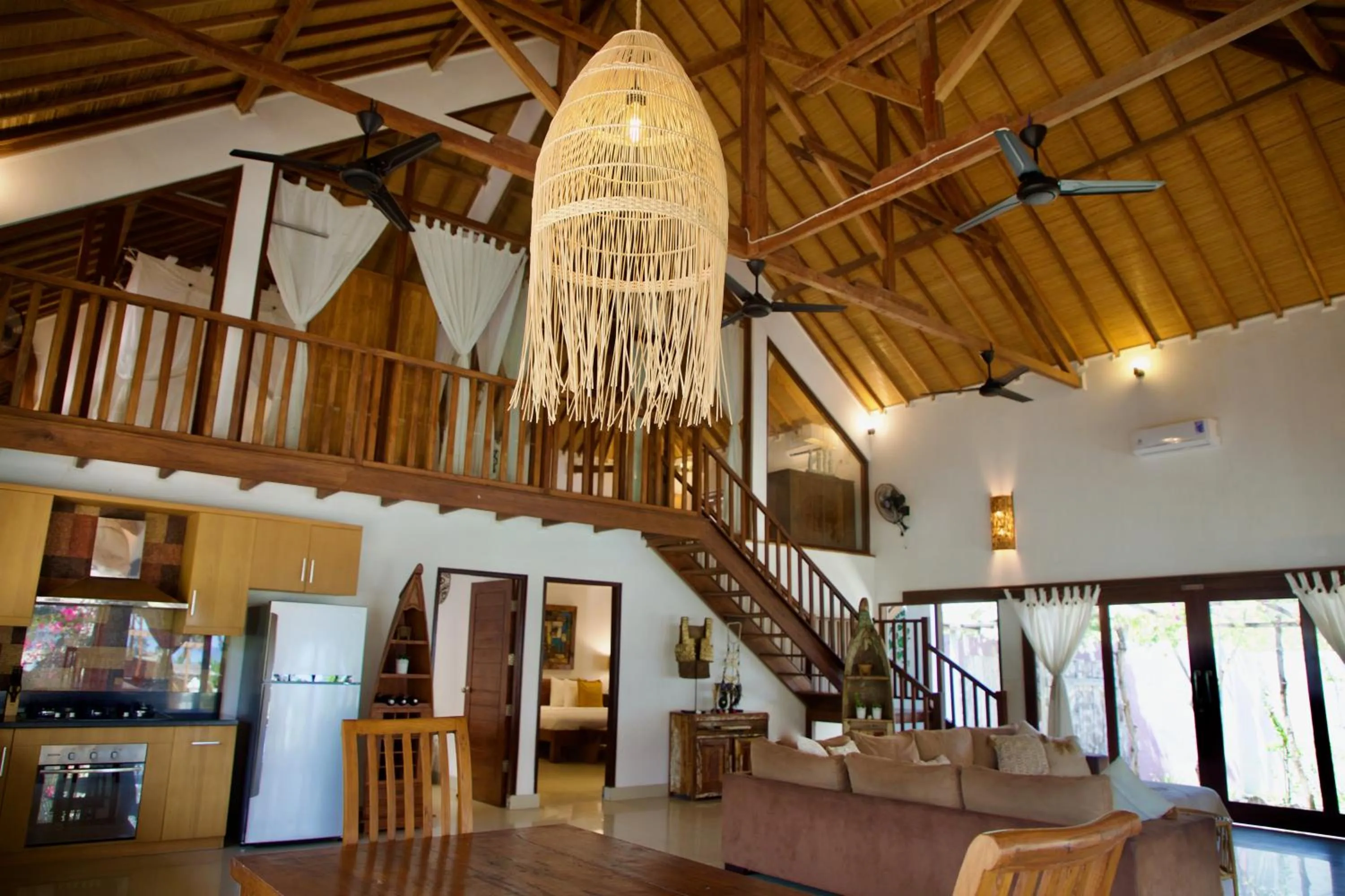 Living room in Villa Sunset Beach