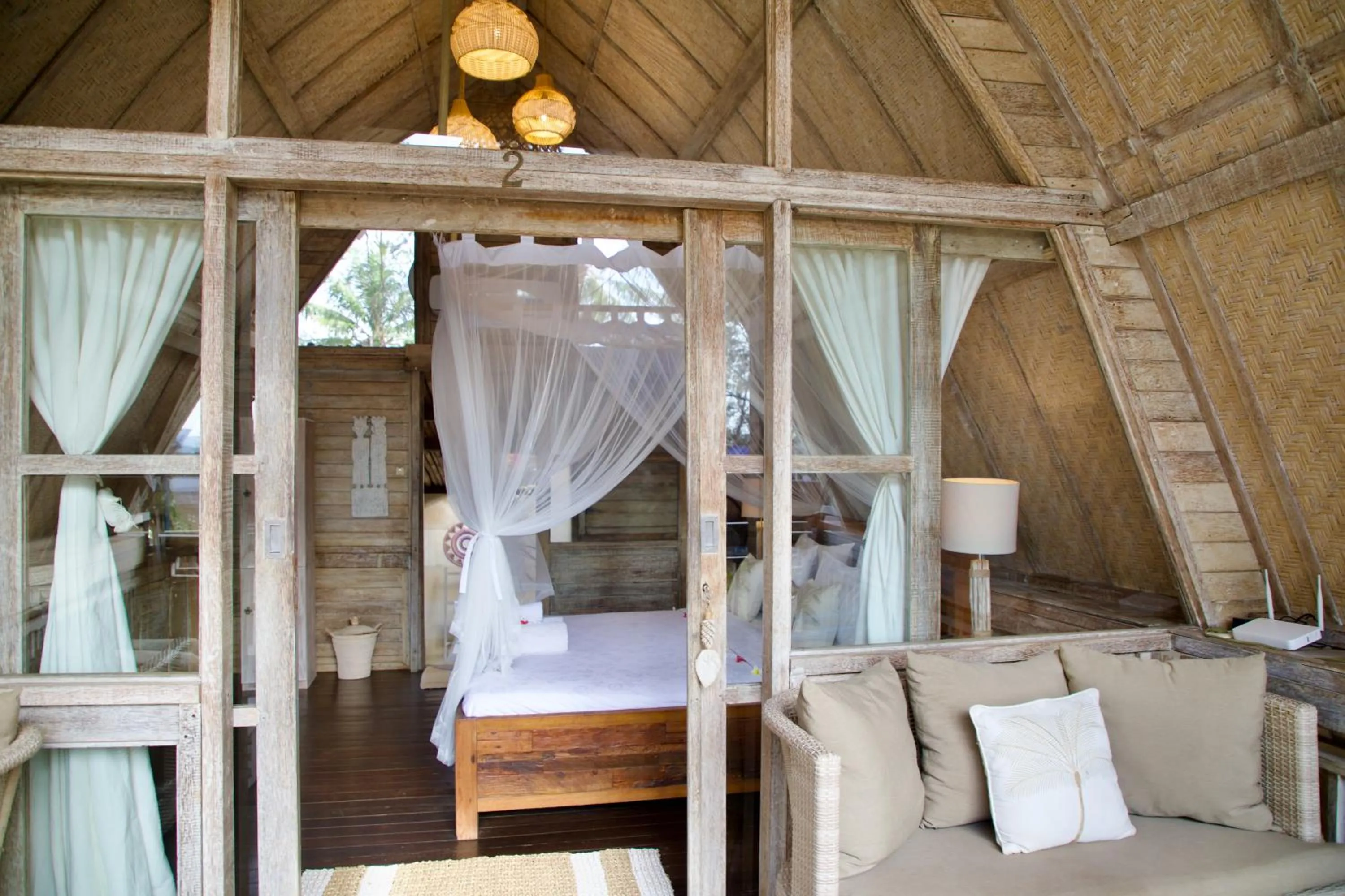 Patio in Villa Sunset Beach