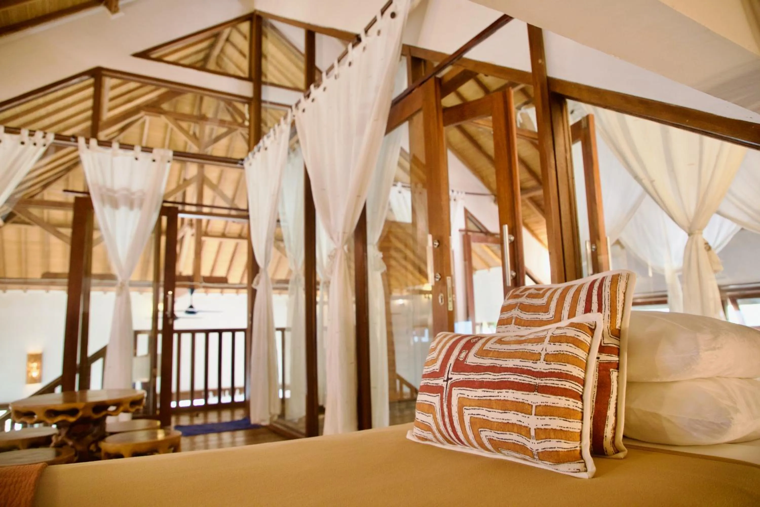 Bed in Villa Sunset Beach