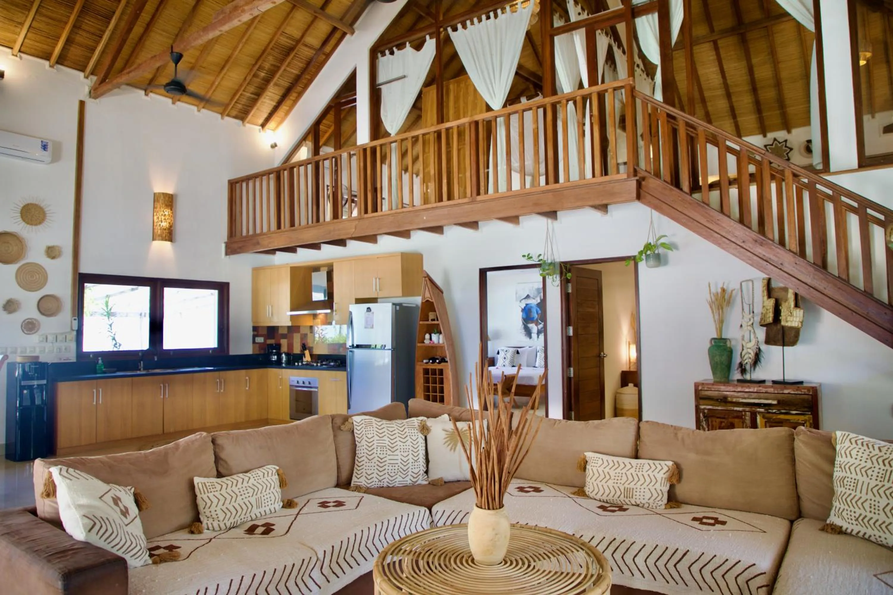 Living room in Villa Sunset Beach