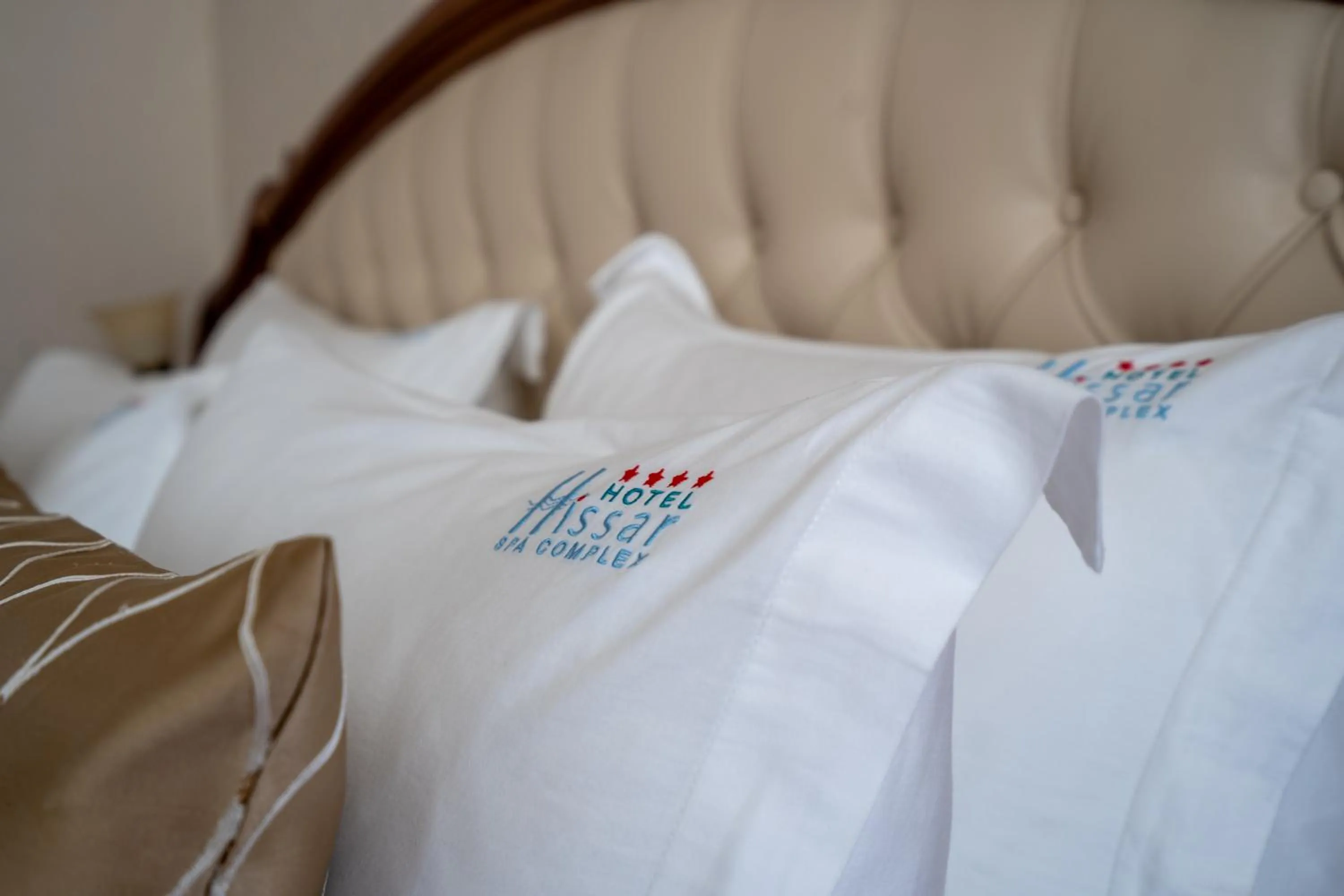 Bed in Hissar Spa Hotel