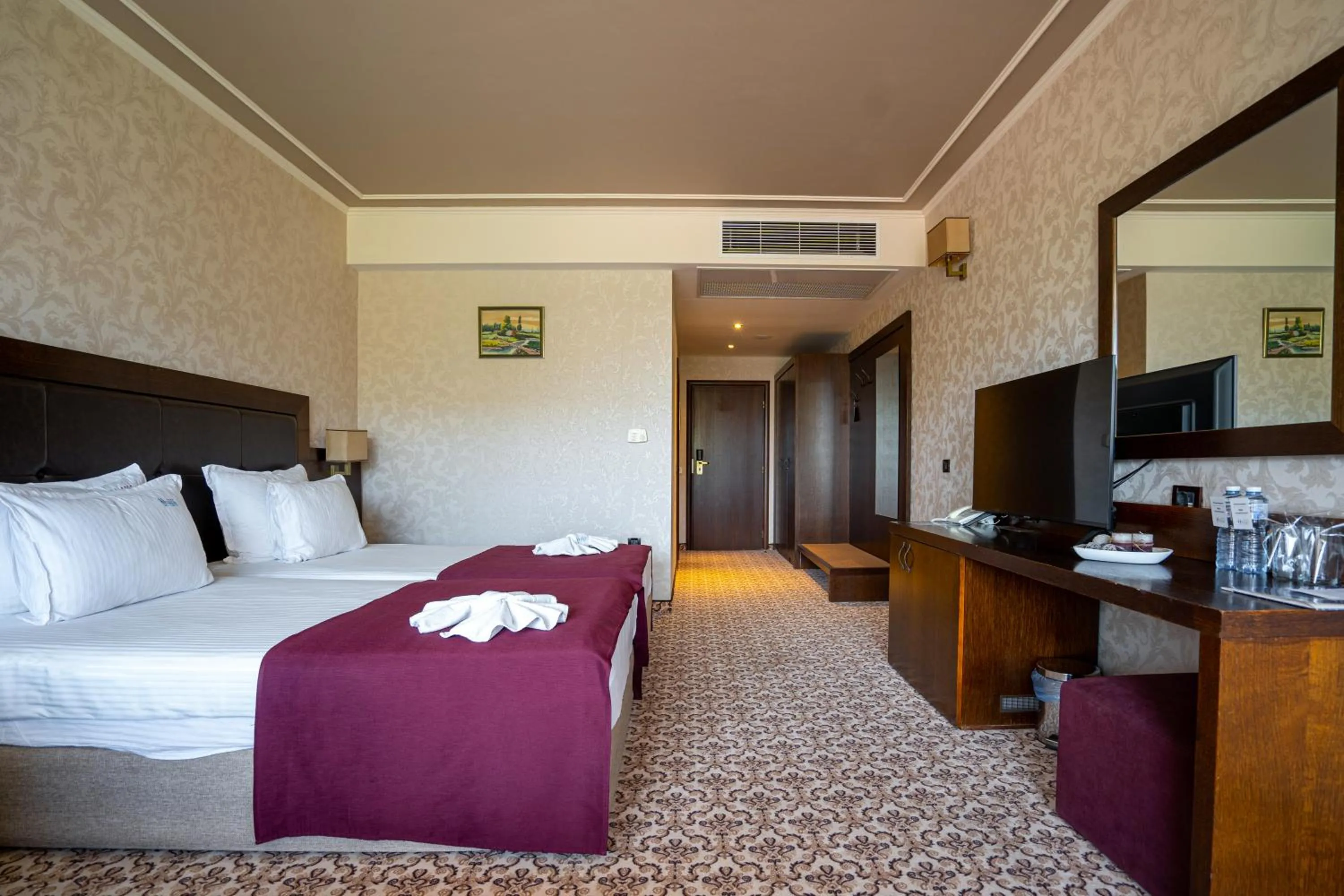 Photo of the whole room, Bed in Hissar Spa Hotel