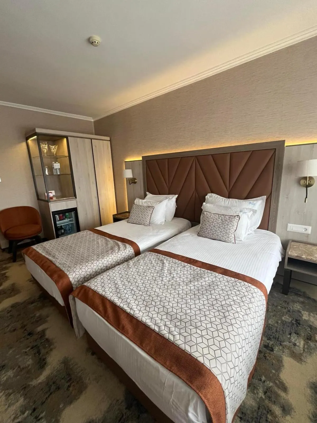 Photo of the whole room, Bed in Hissar Spa Hotel