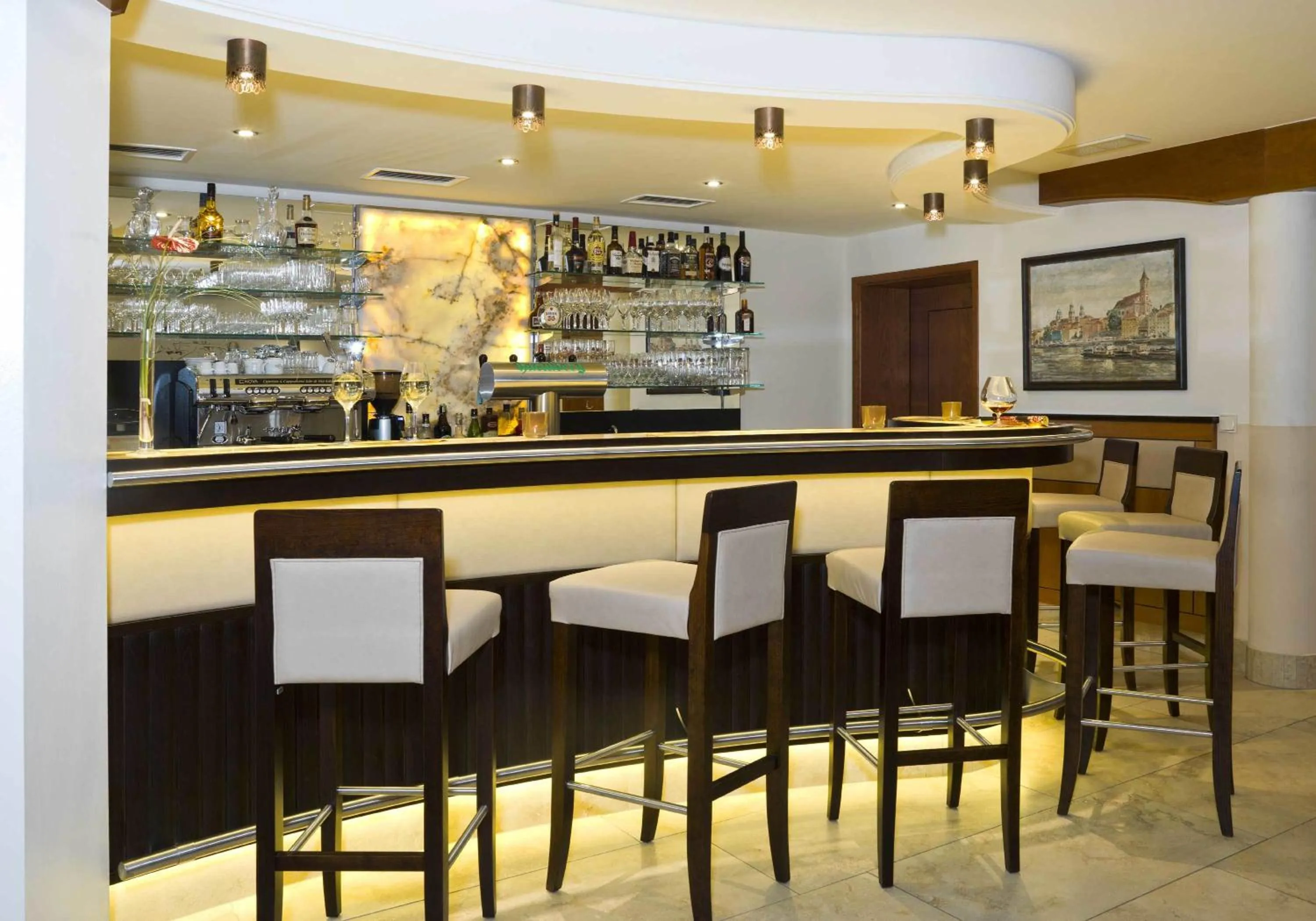 Lounge or bar in Hotel König