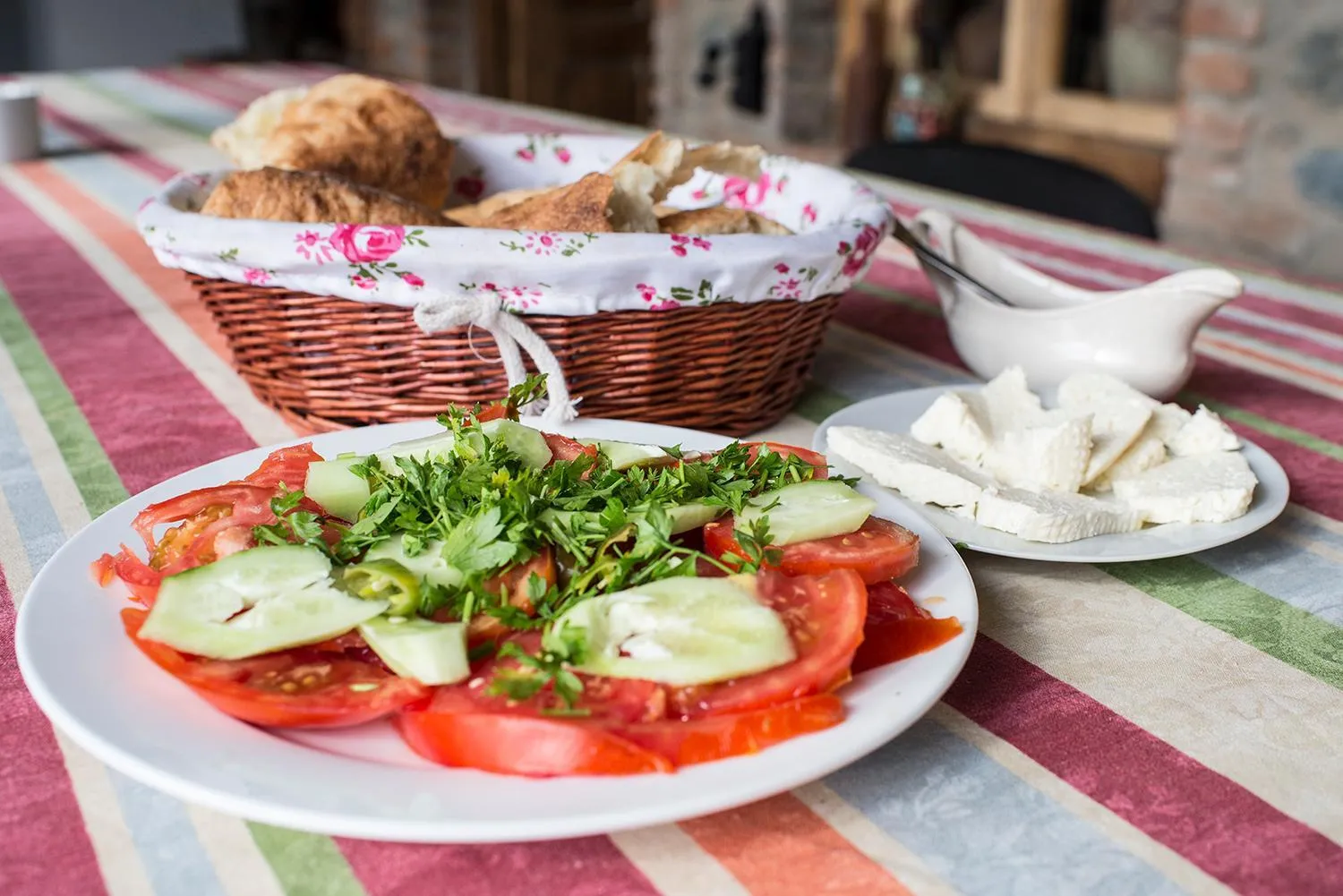 Breakfast in Chateau Napareuli