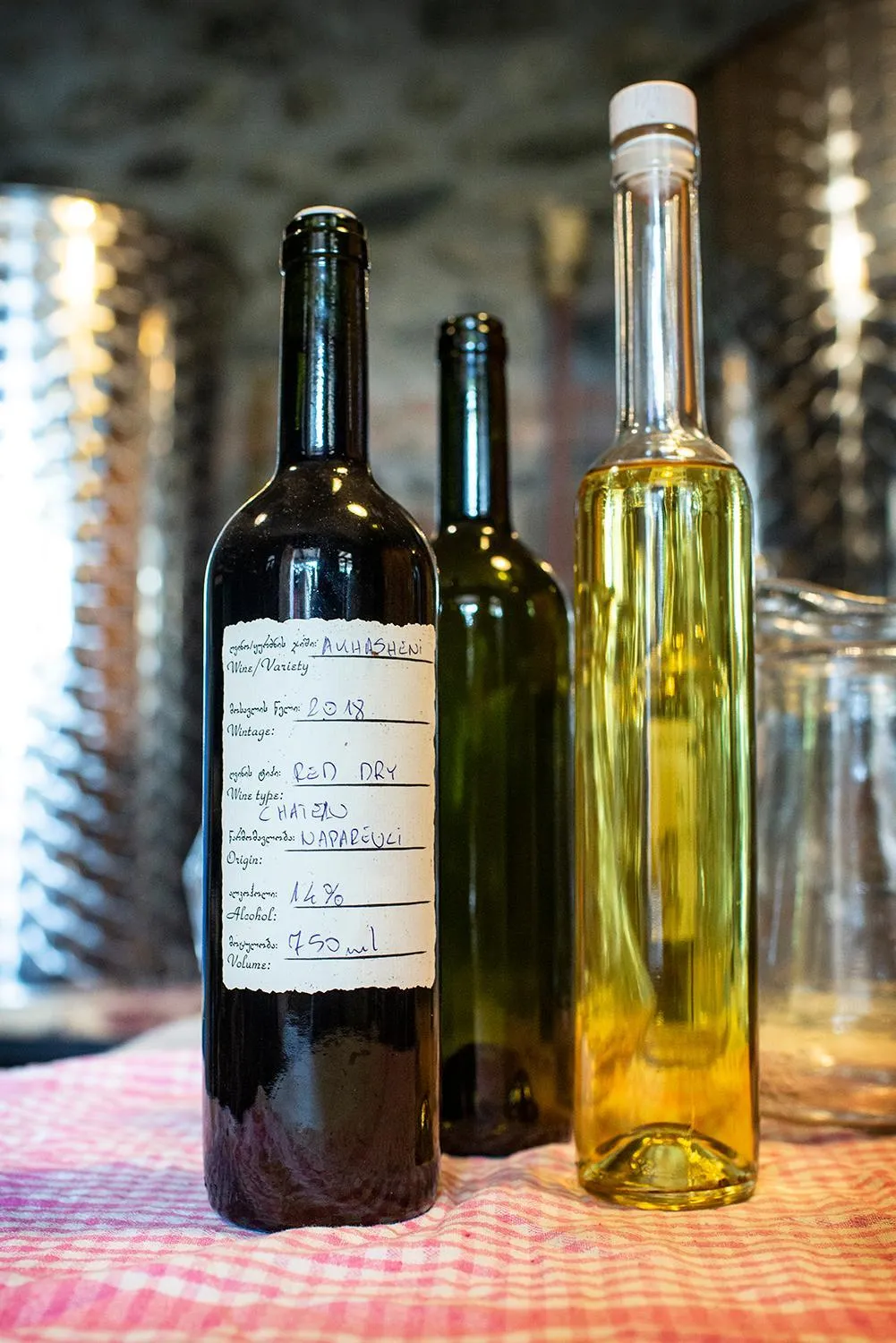 Alcoholic drinks in Chateau Napareuli