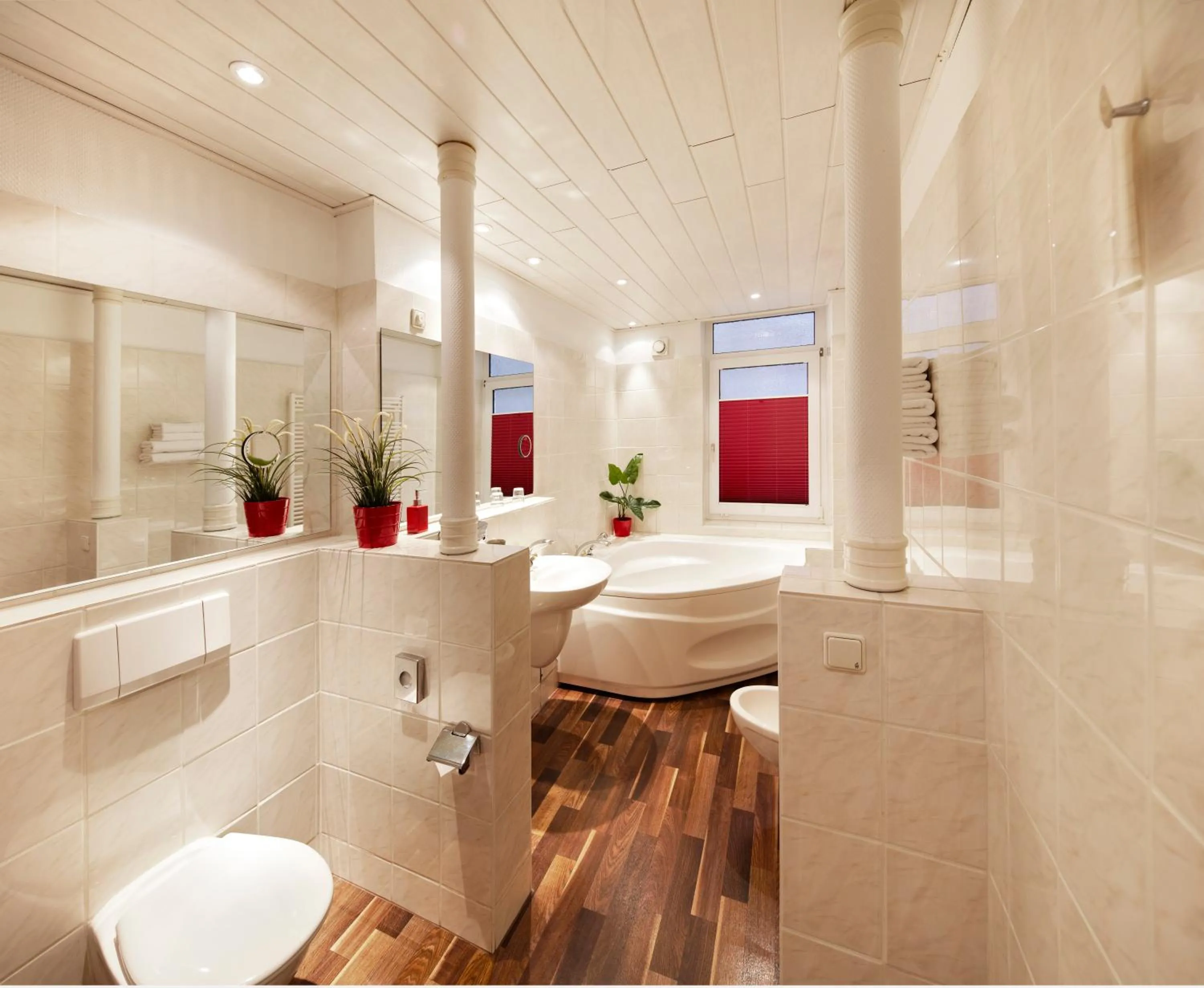 Bathroom in Hotel Jensen