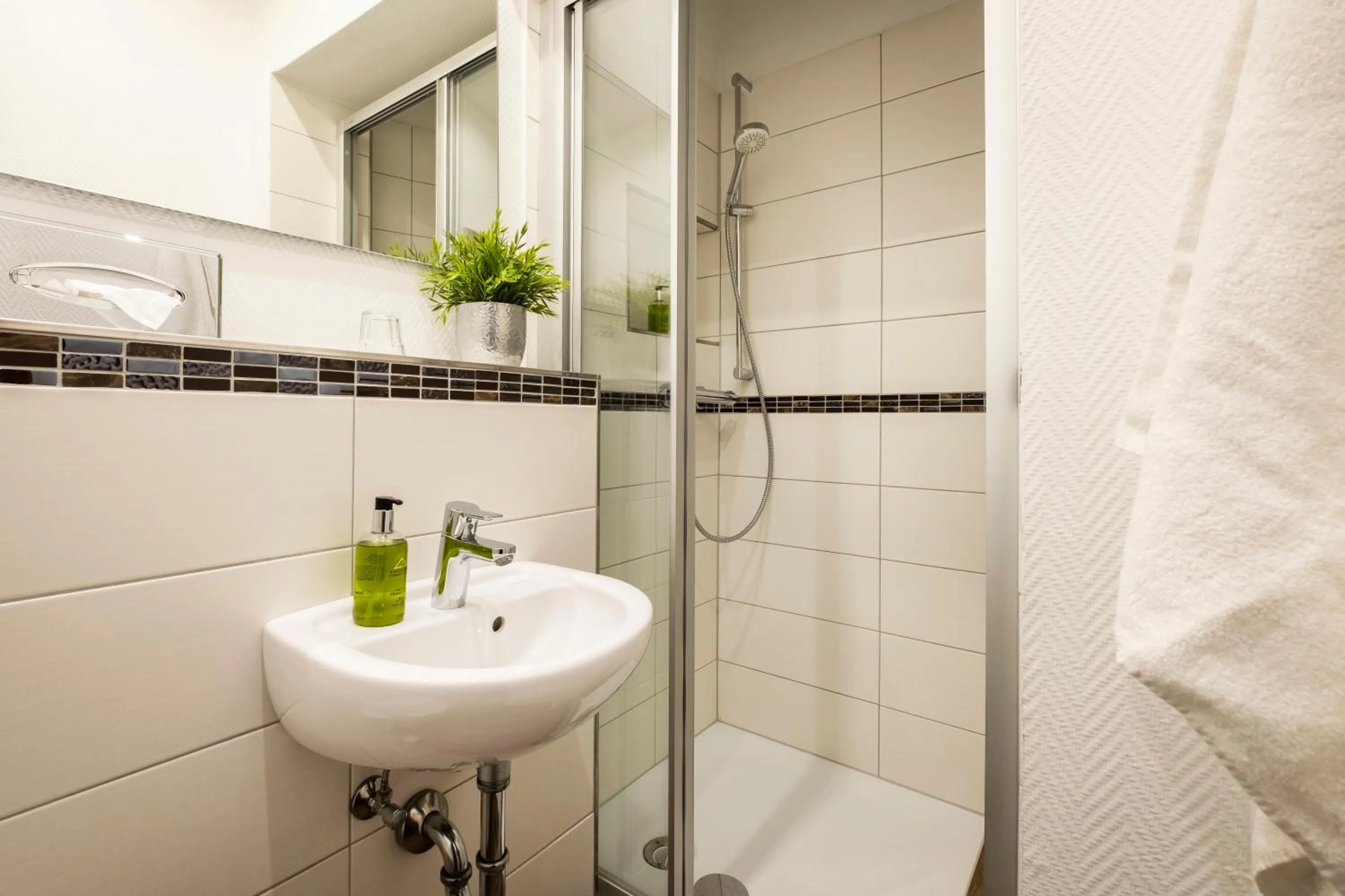 Bathroom in Hotel Jensen