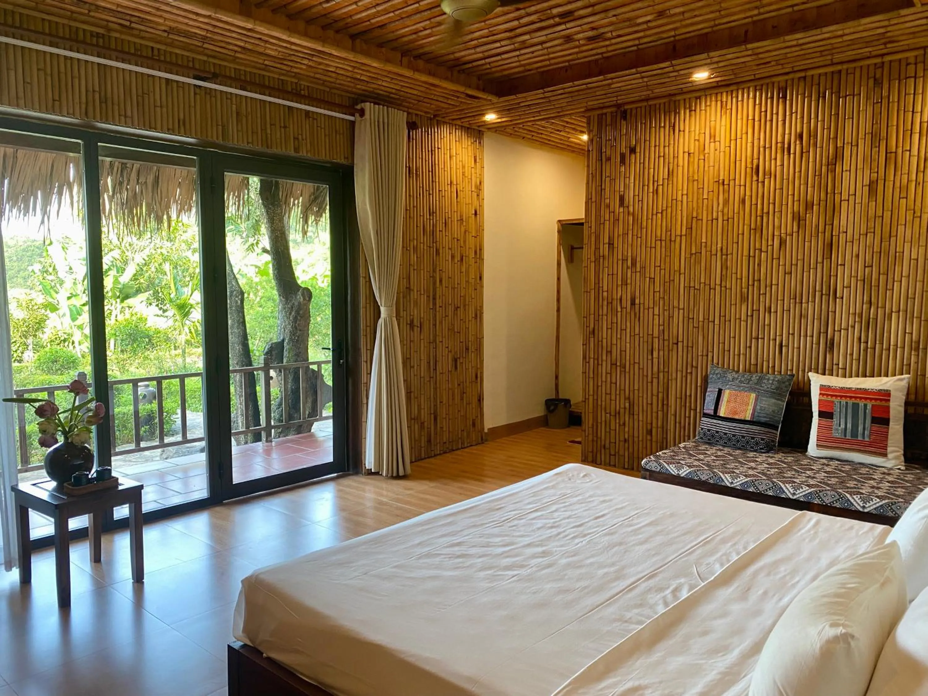 Photo of the whole room, Bed in Mường Village Ninh Bình